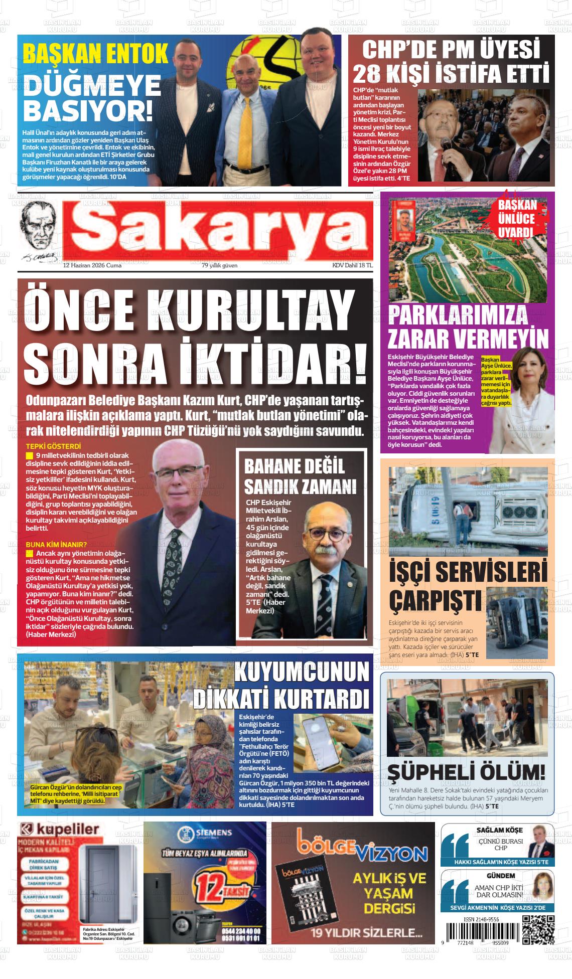 Eskisehir Sakarya 12.06.2026