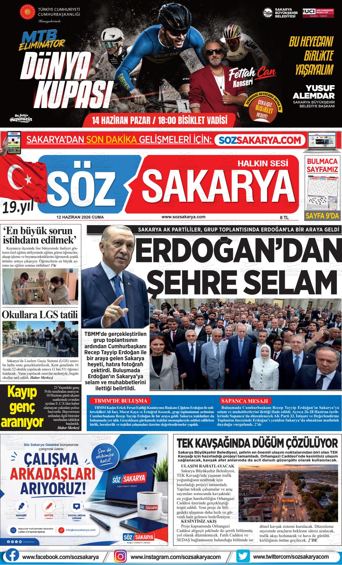 Sakarya Halk 12.06.2026