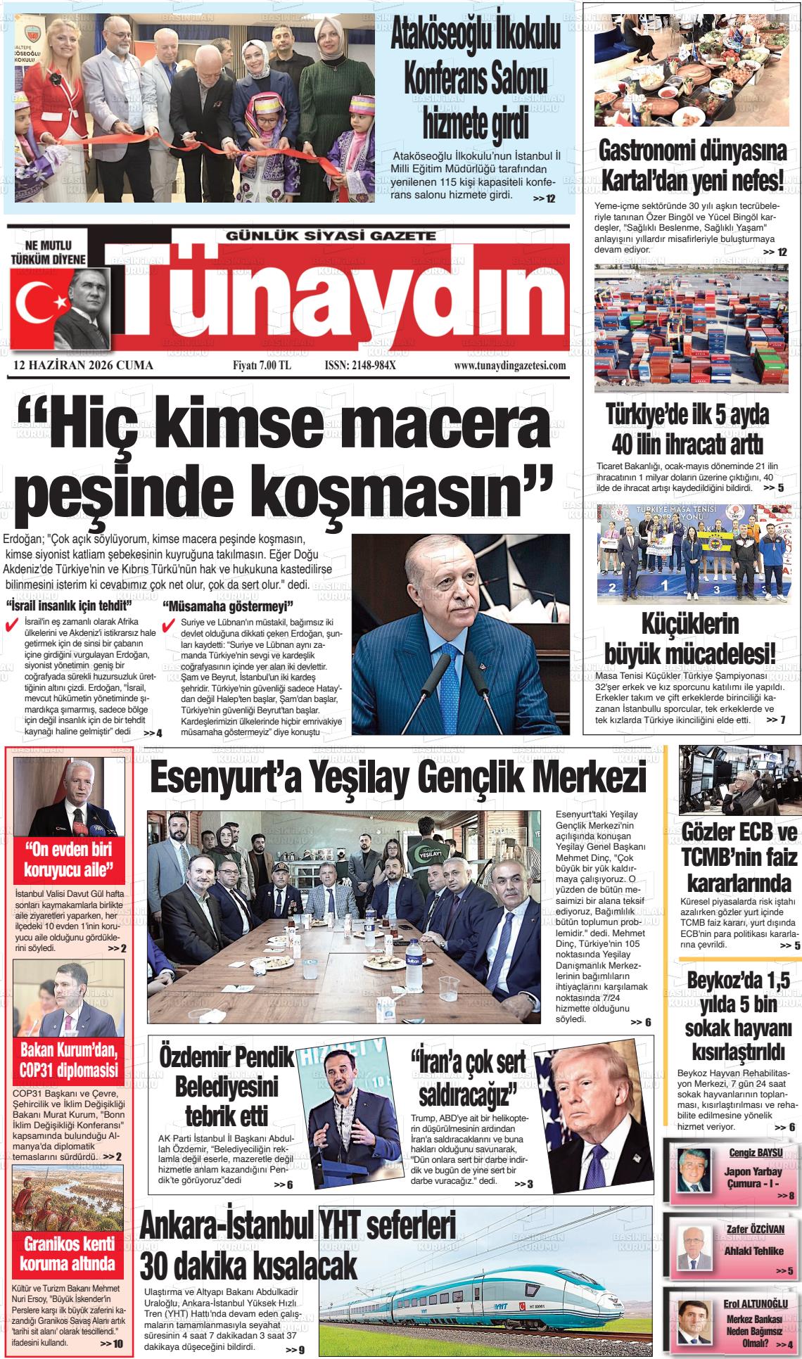 Istanbul Tunaydin 12.06.2026