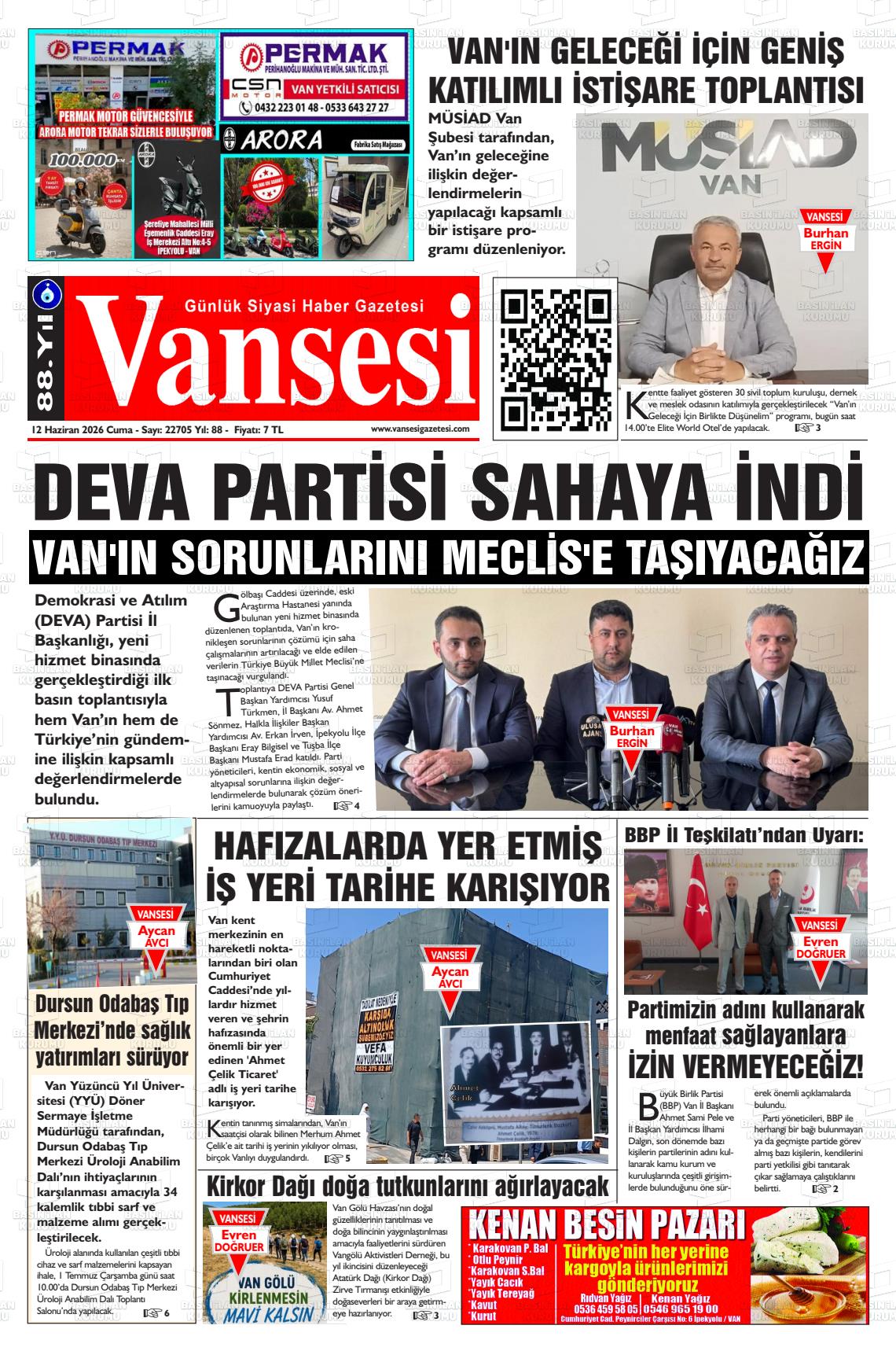 Van Sesi 12.06.2026