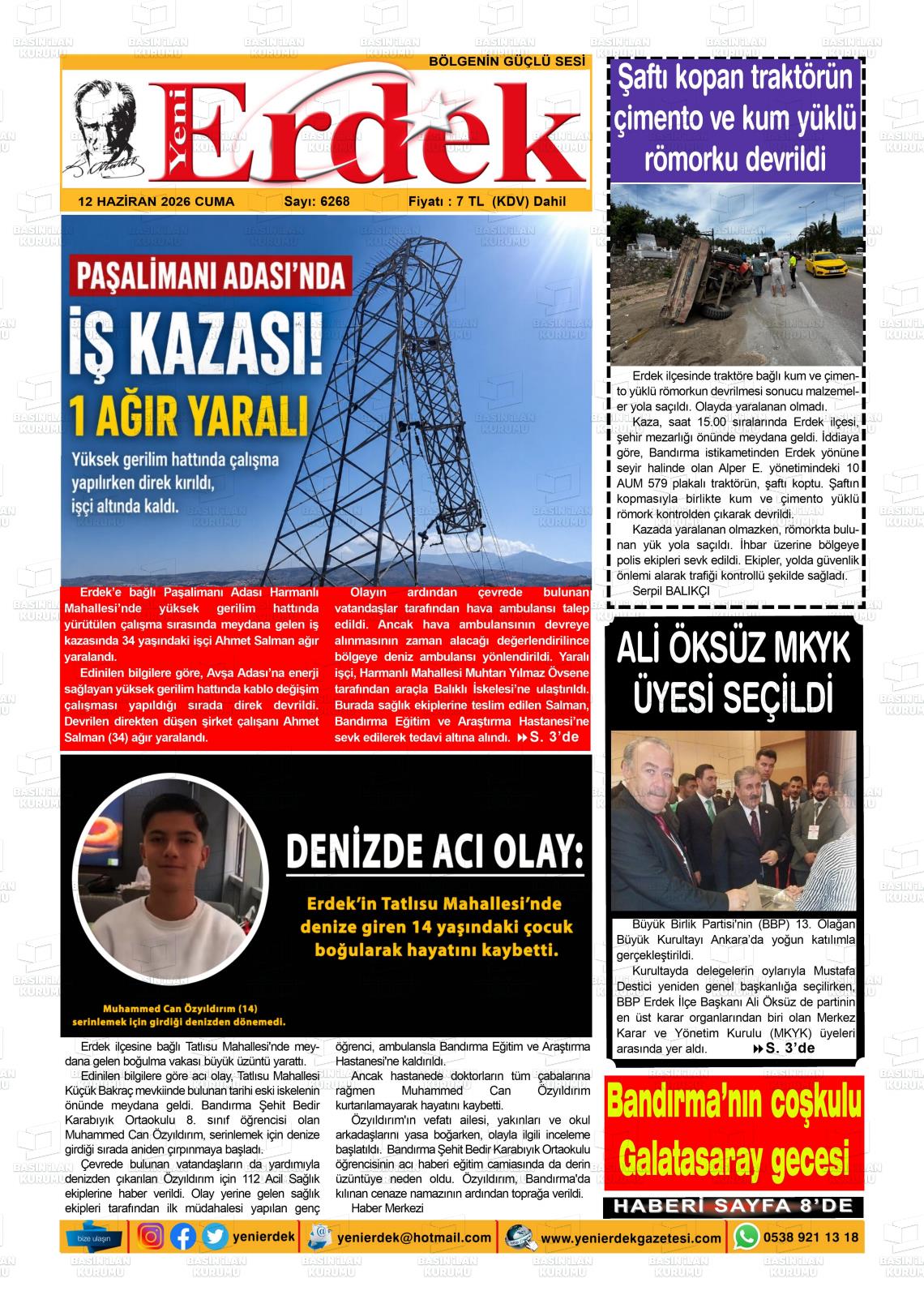 Balikesir Yenierdek 12.06.2026