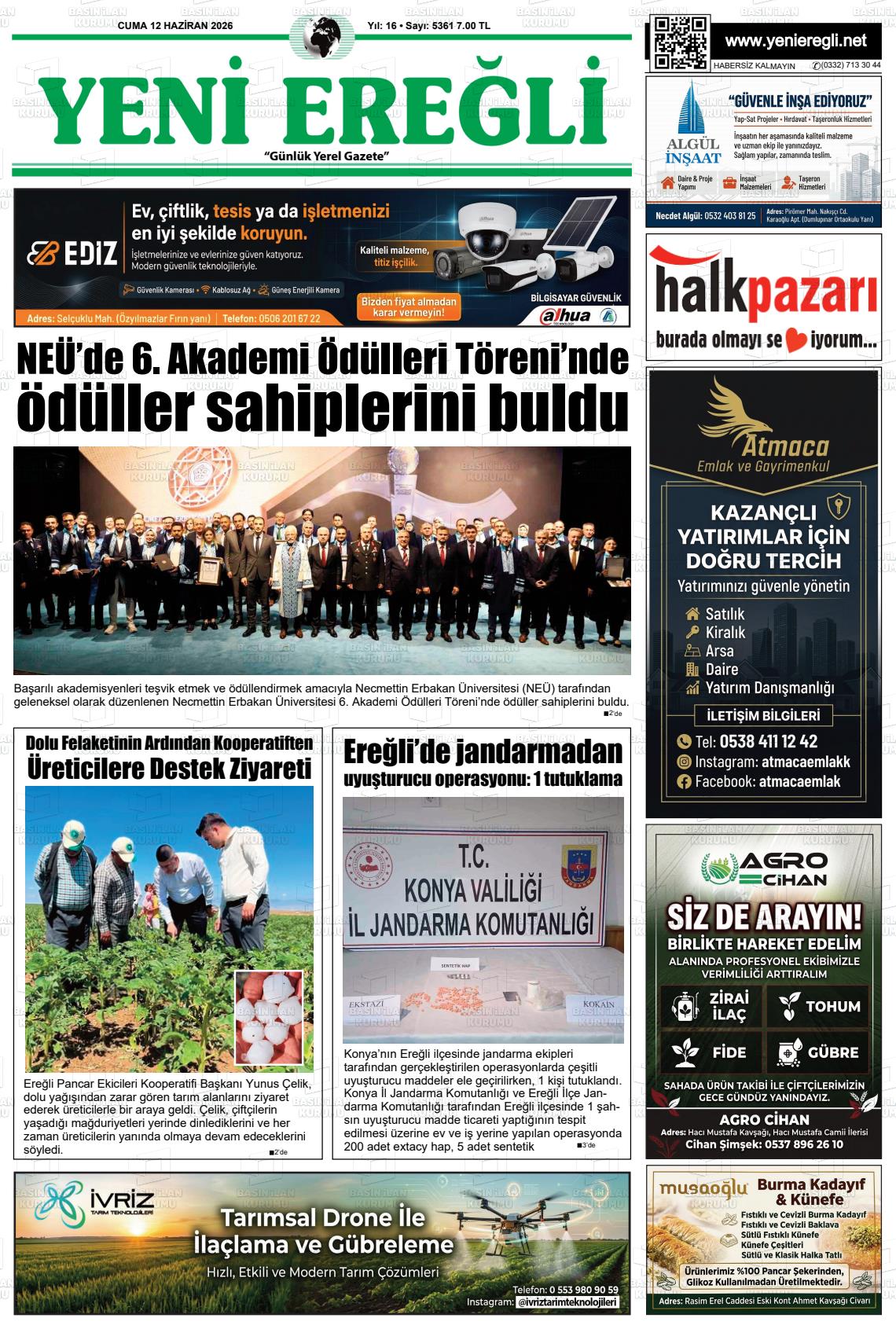 Konya Yenieregli 12.06.2026