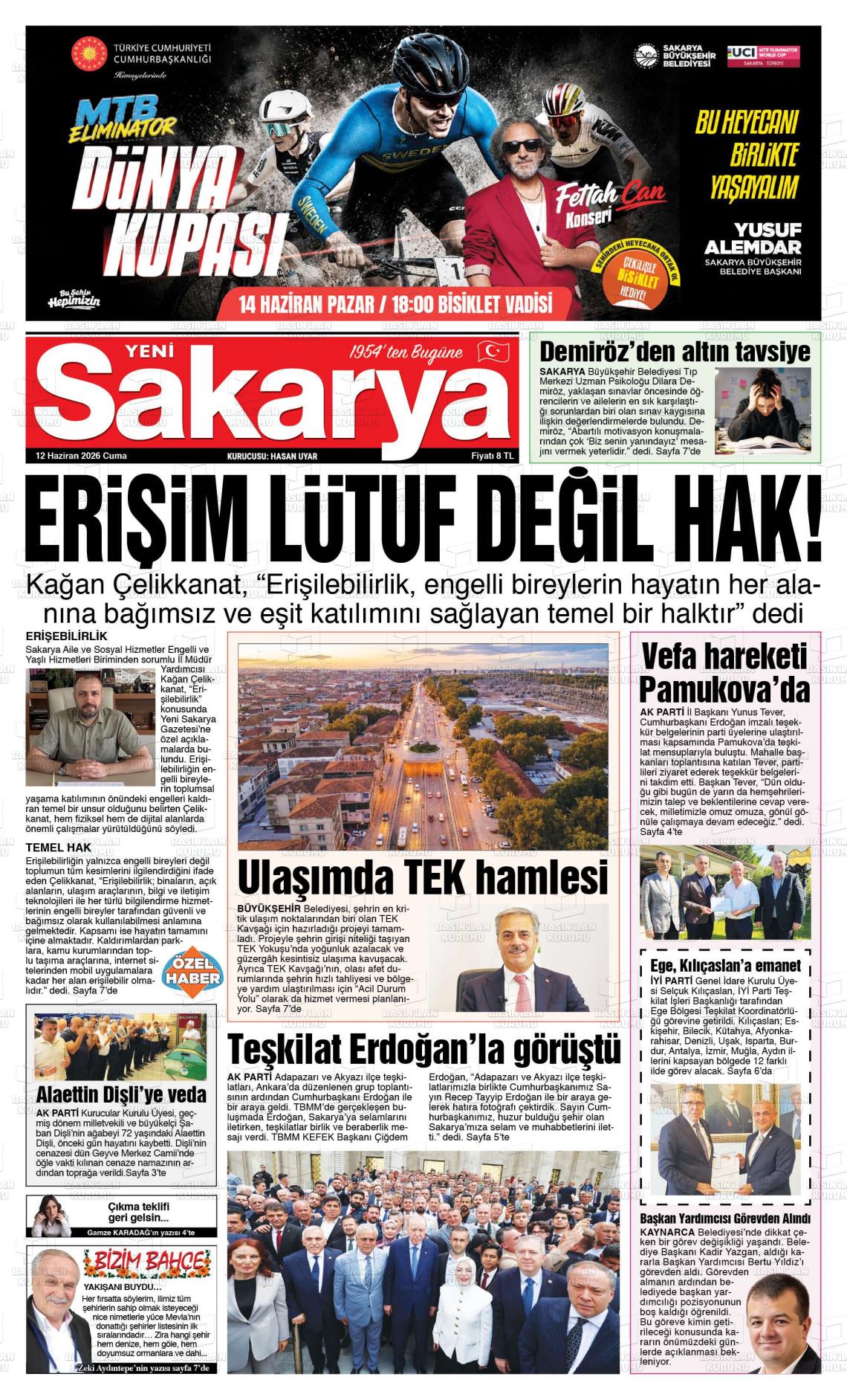 Sakarya Yeni 12.06.2026
