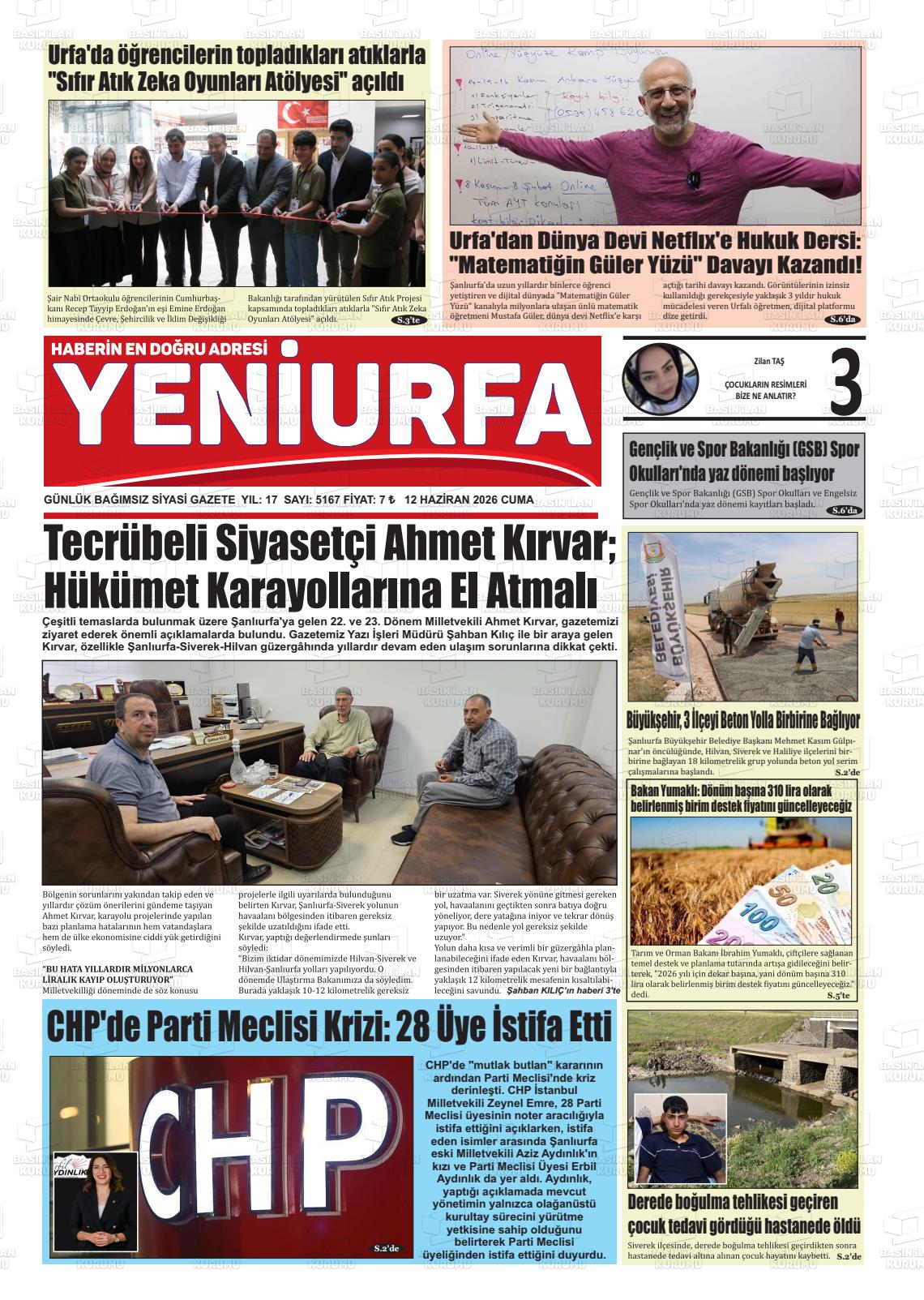 Sanliurfa Yeniurfa 12.06.2026