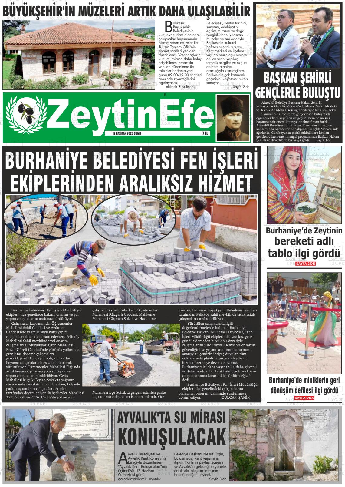 Balikesir Zeytinefe 12.06.2026
