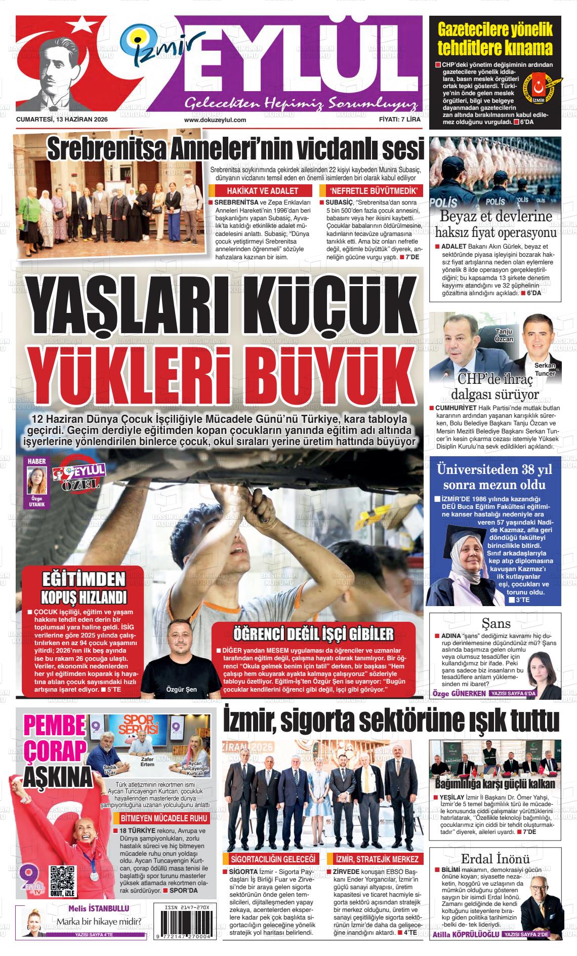 Izmir 9 Eylul 13.06.2026