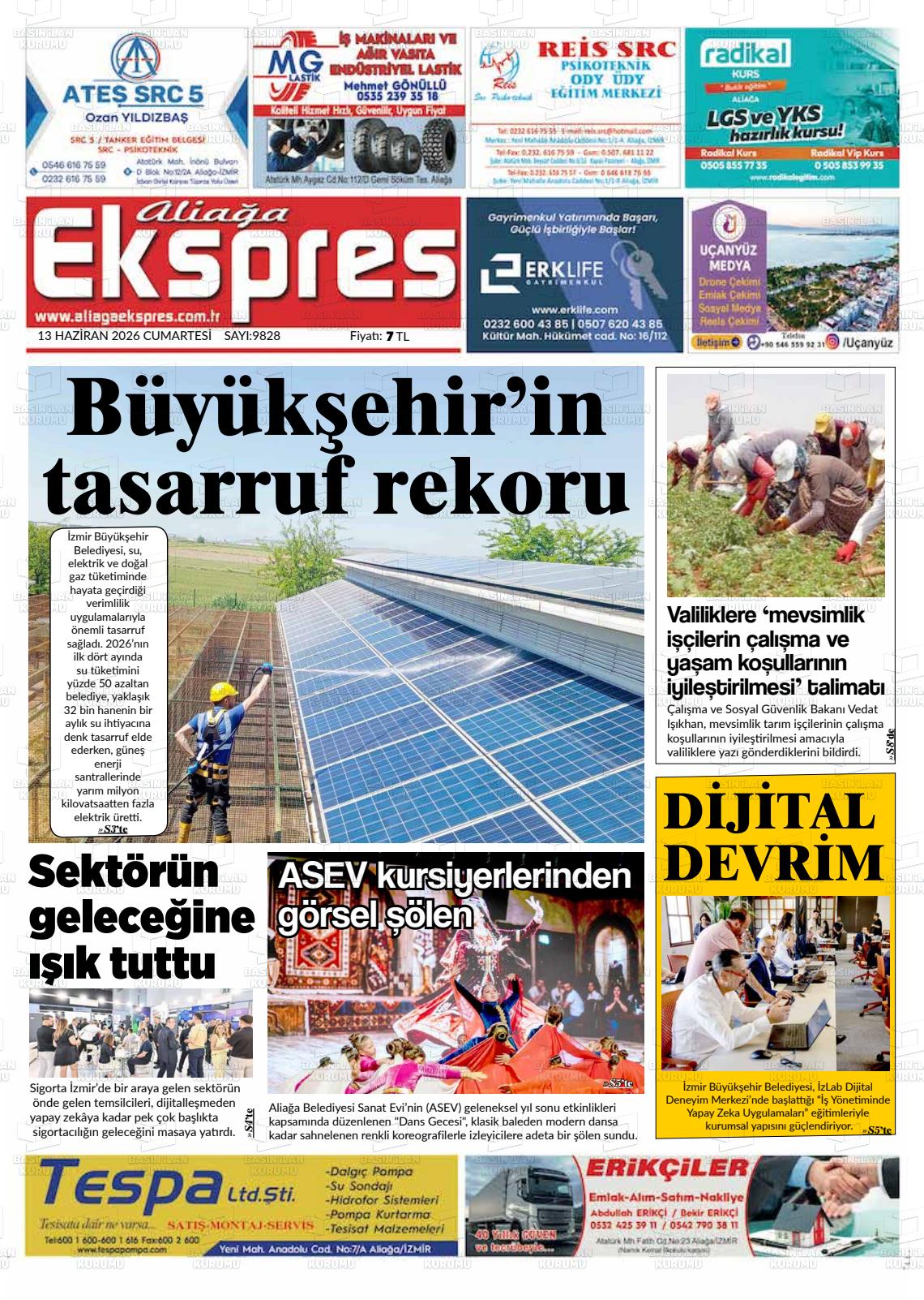Izmir Aliagaekspres 13.06.2026