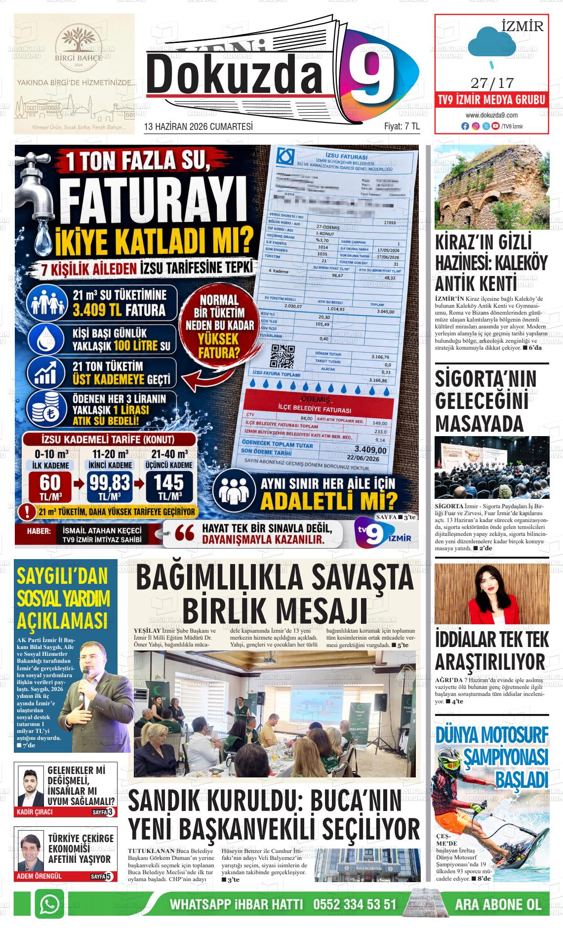 Izmir Buyuktorbali 13.06.2026