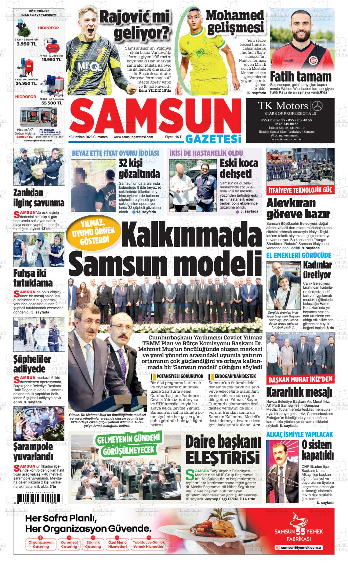 Samsun Ekip 13.06.2026