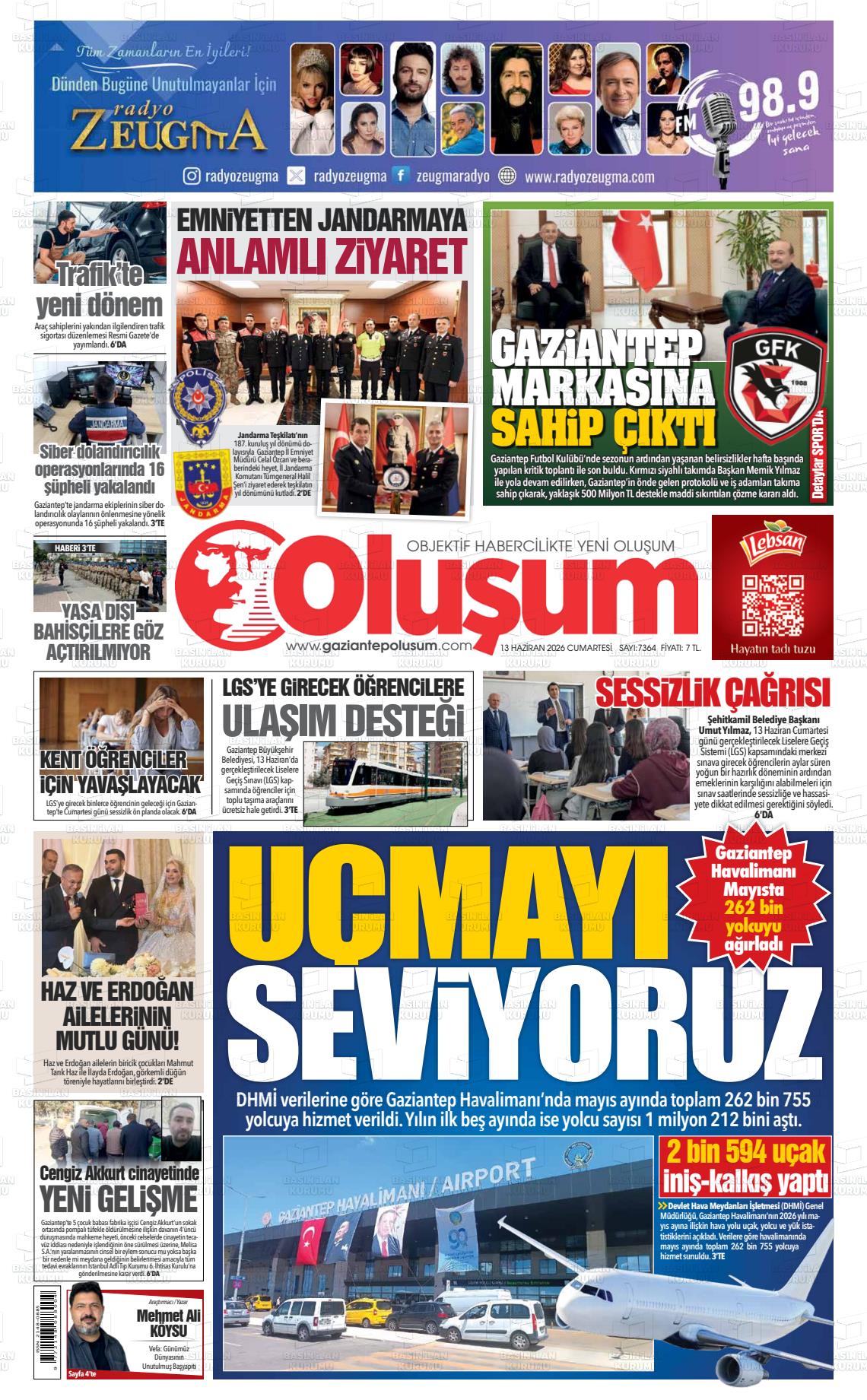 Gaziantep Olusum 13.06.2026