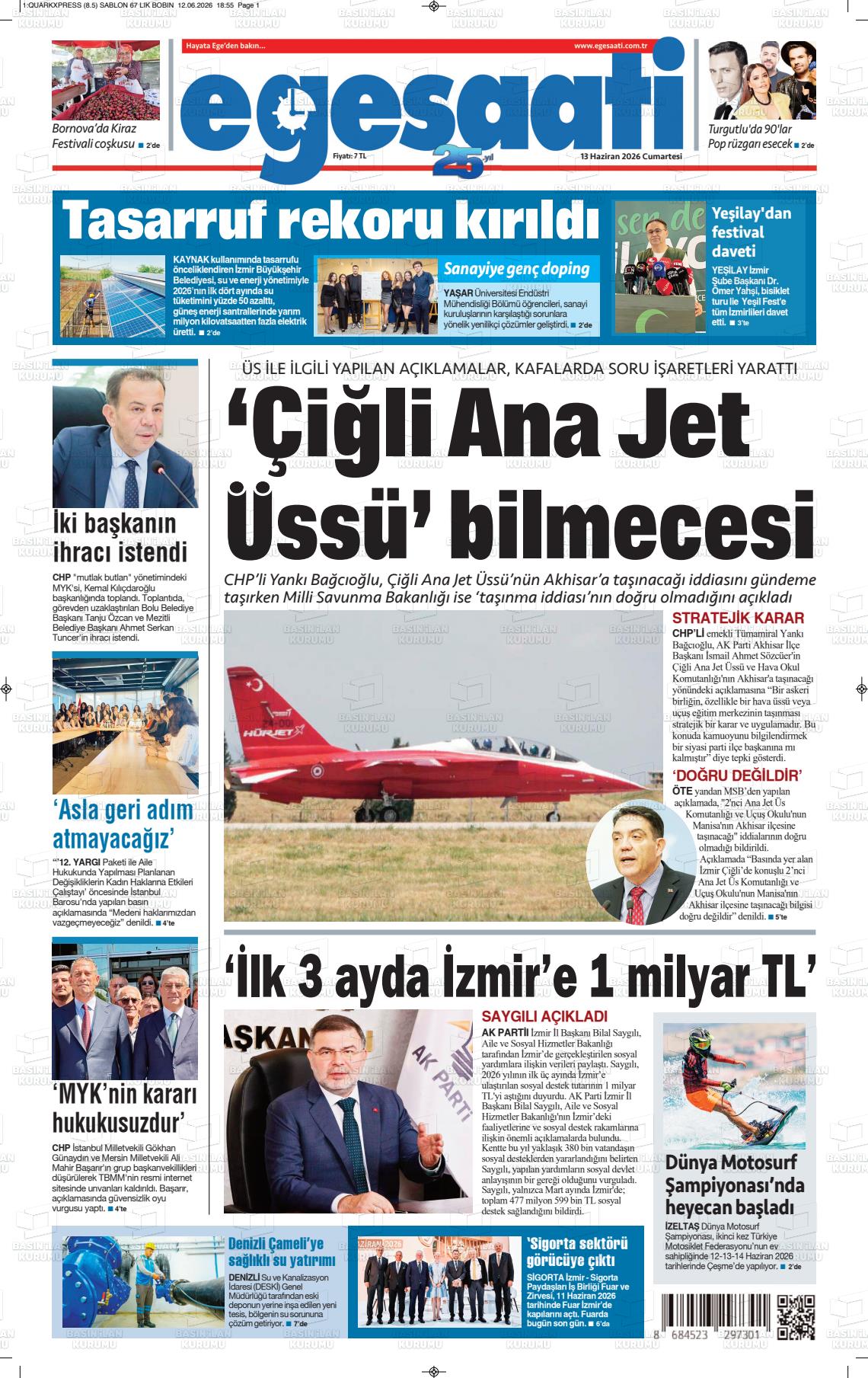 Izmir Haberekspres 13.06.2026
