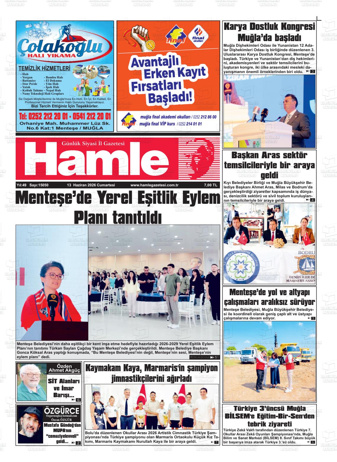 Mugla Hamle 13.06.2026