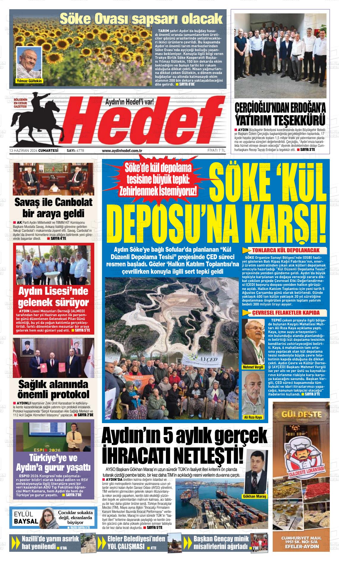 Canakkale Hedef 13.06.2026