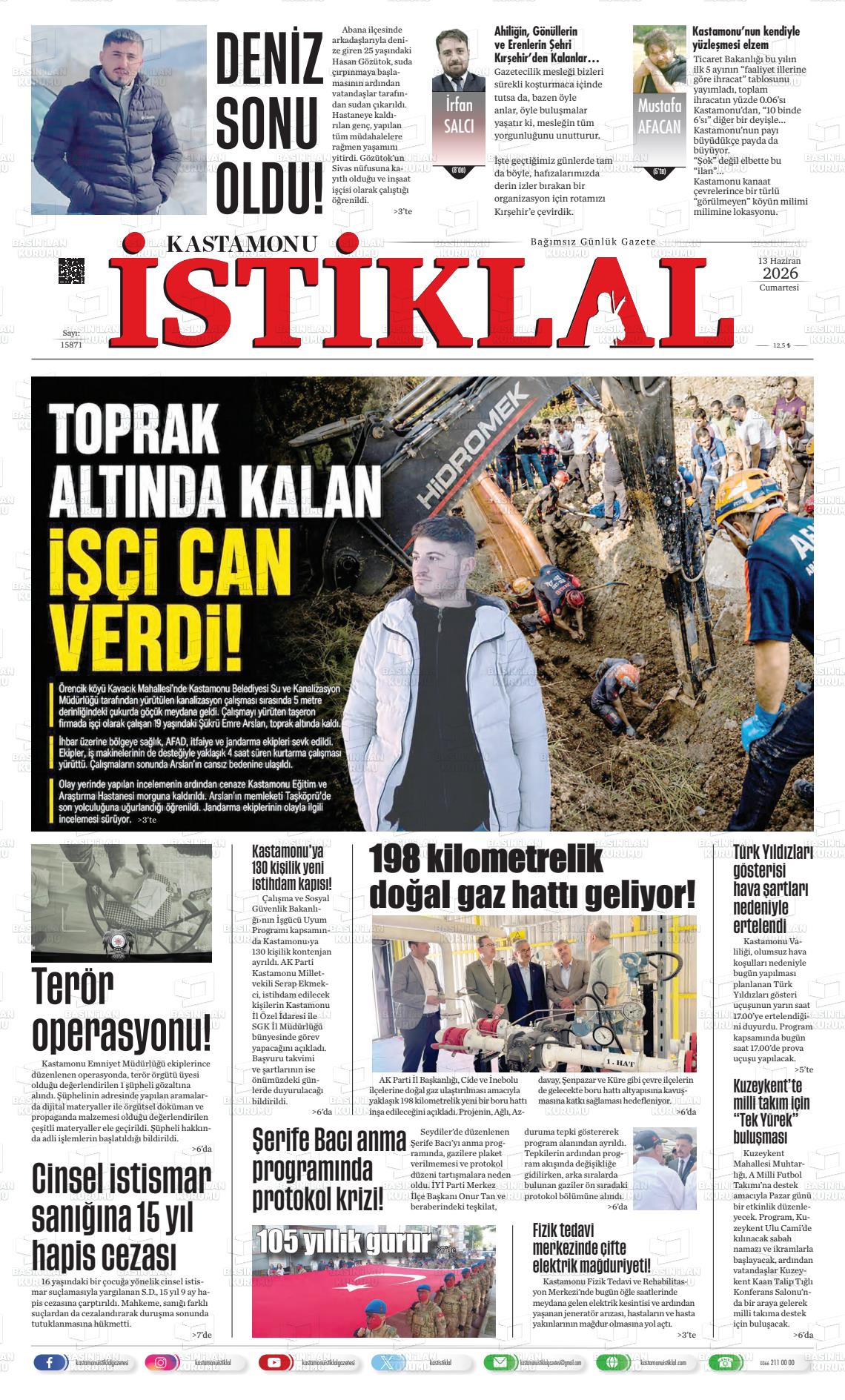 Kastamonu 13.06.2026