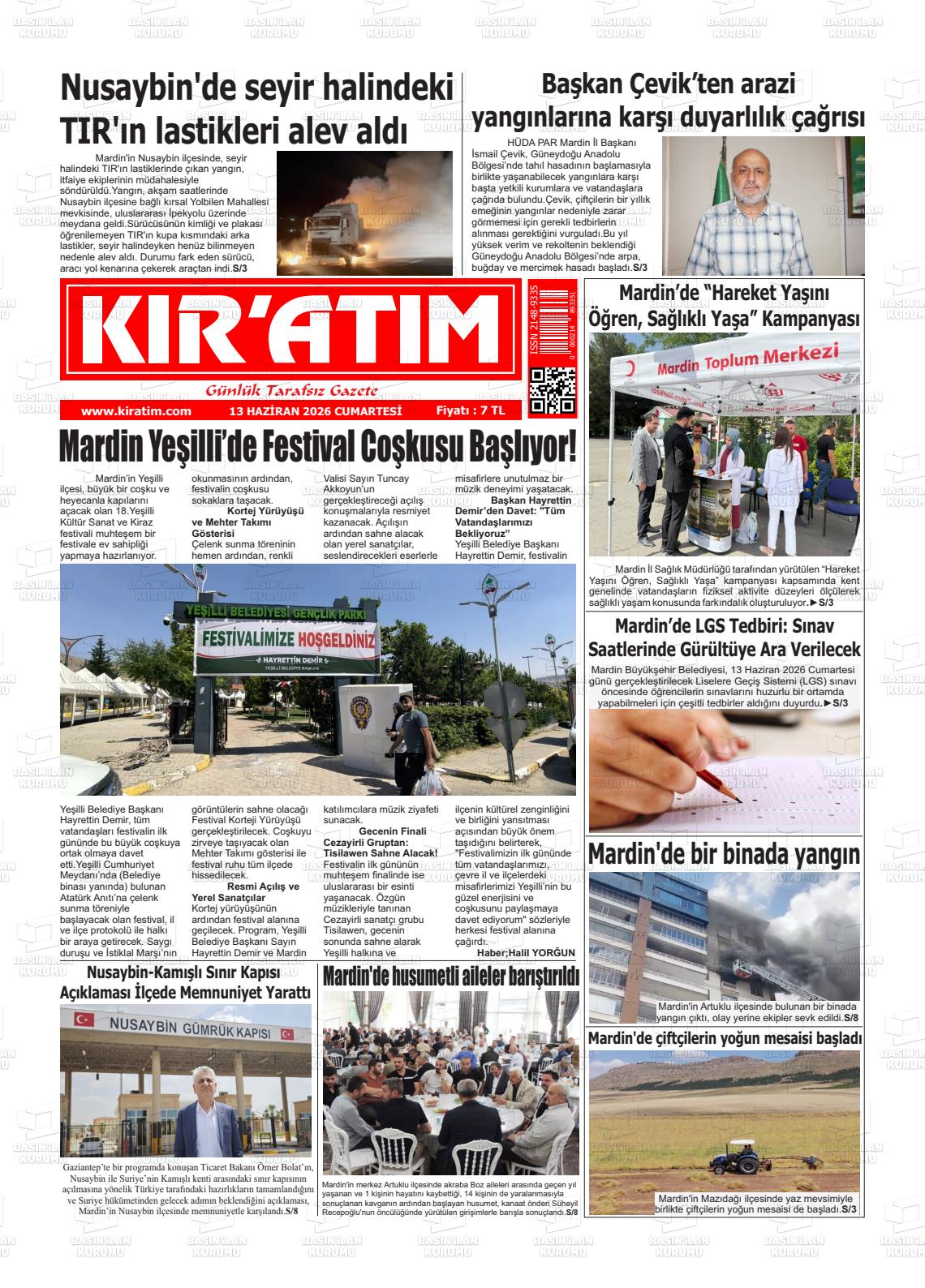 Mardin Kiratim 13.06.2026