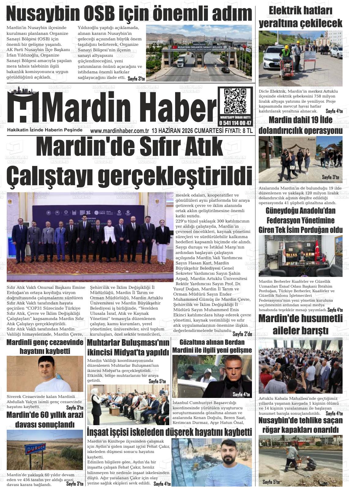 Mardin Haber 13.06.2026