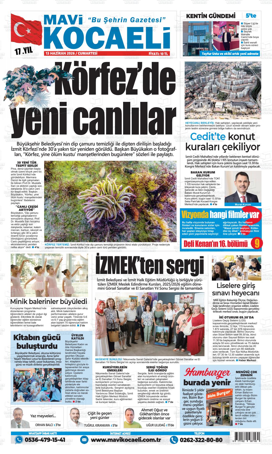 Kocaeli Mavi 13.06.2026