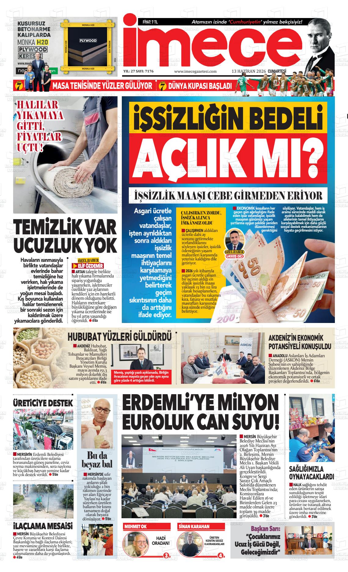 Mersin Imece 13.06.2026