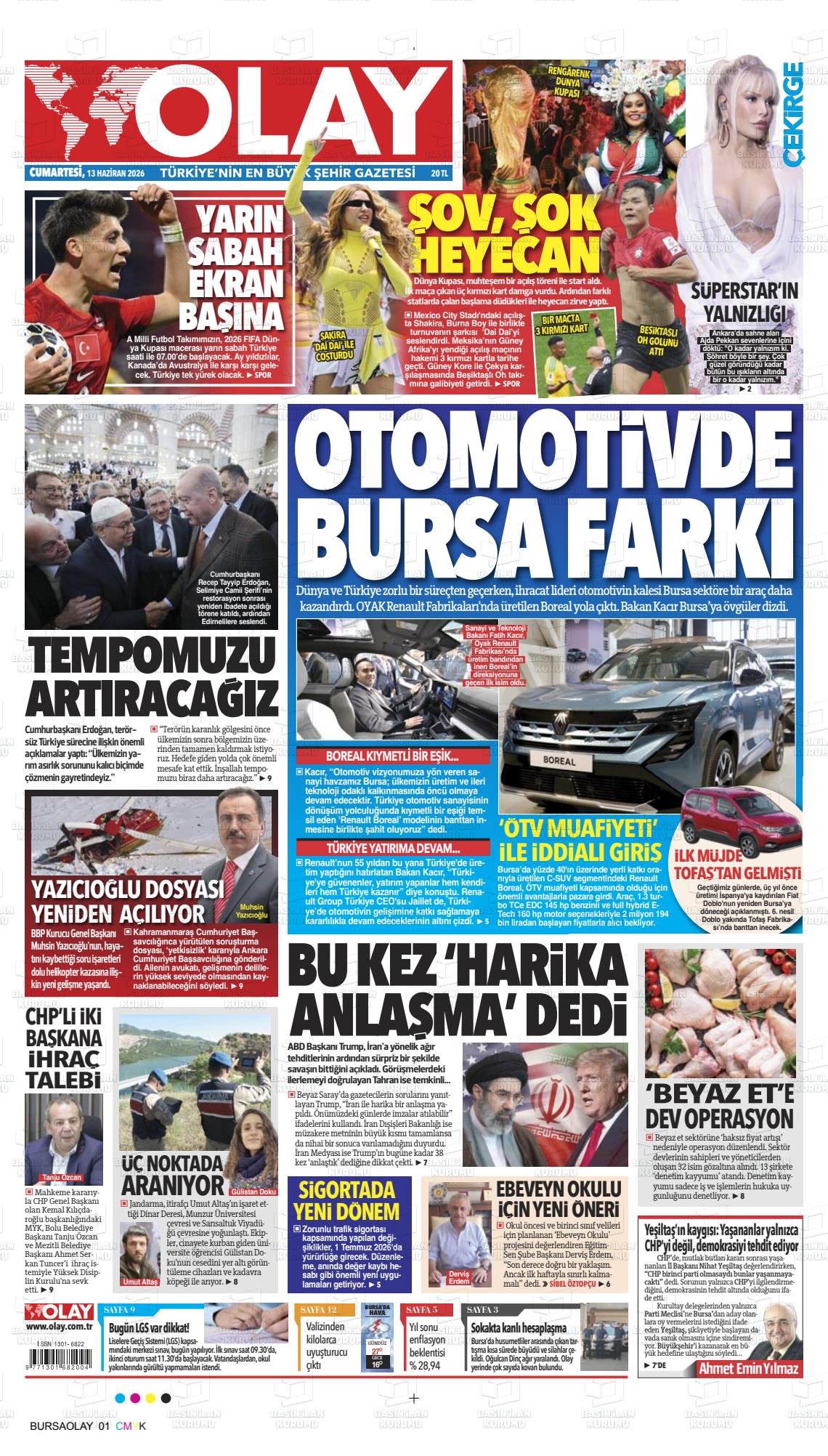 Hatay Olay 13.06.2026