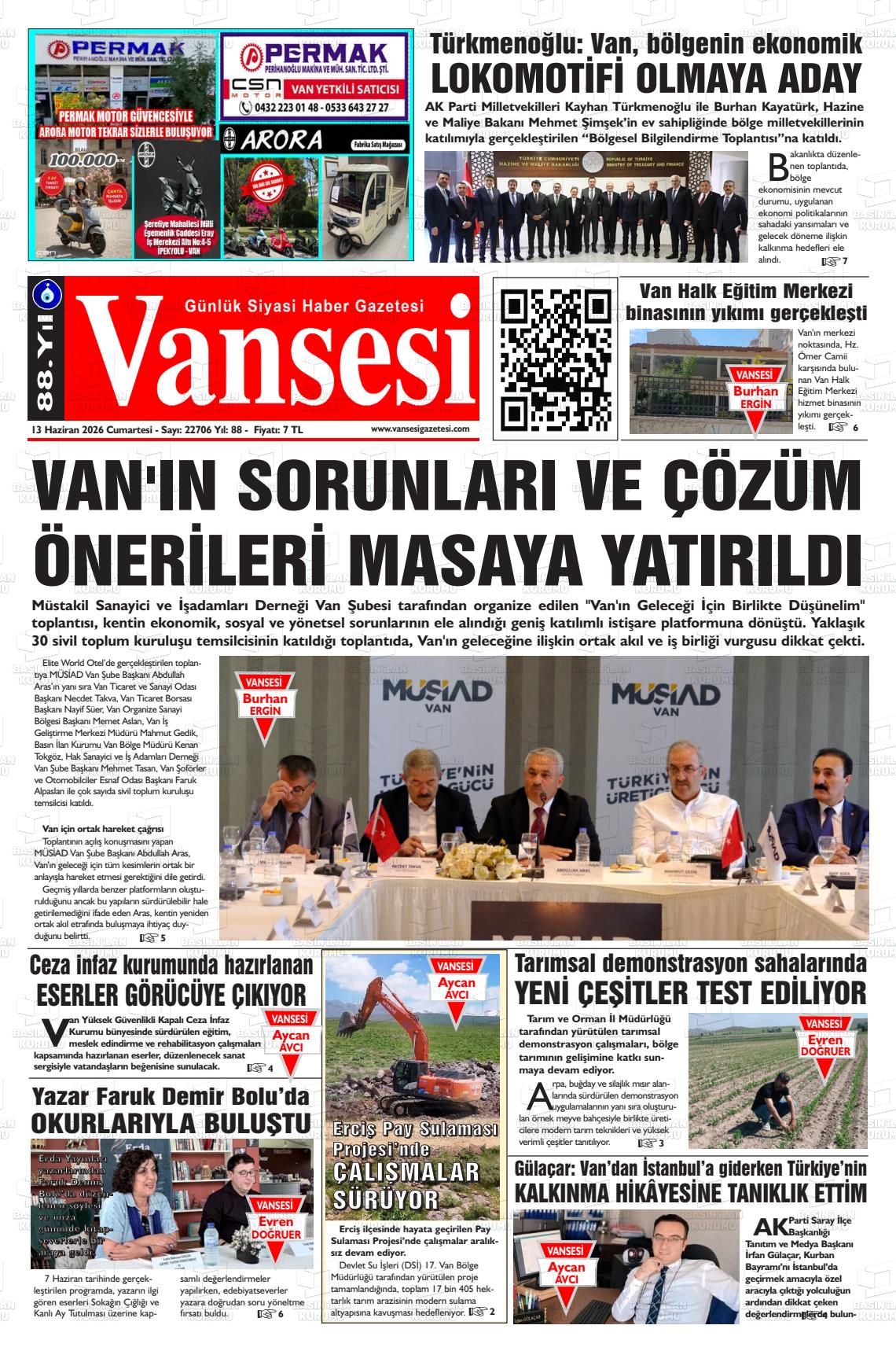Van Sesi 13.06.2026