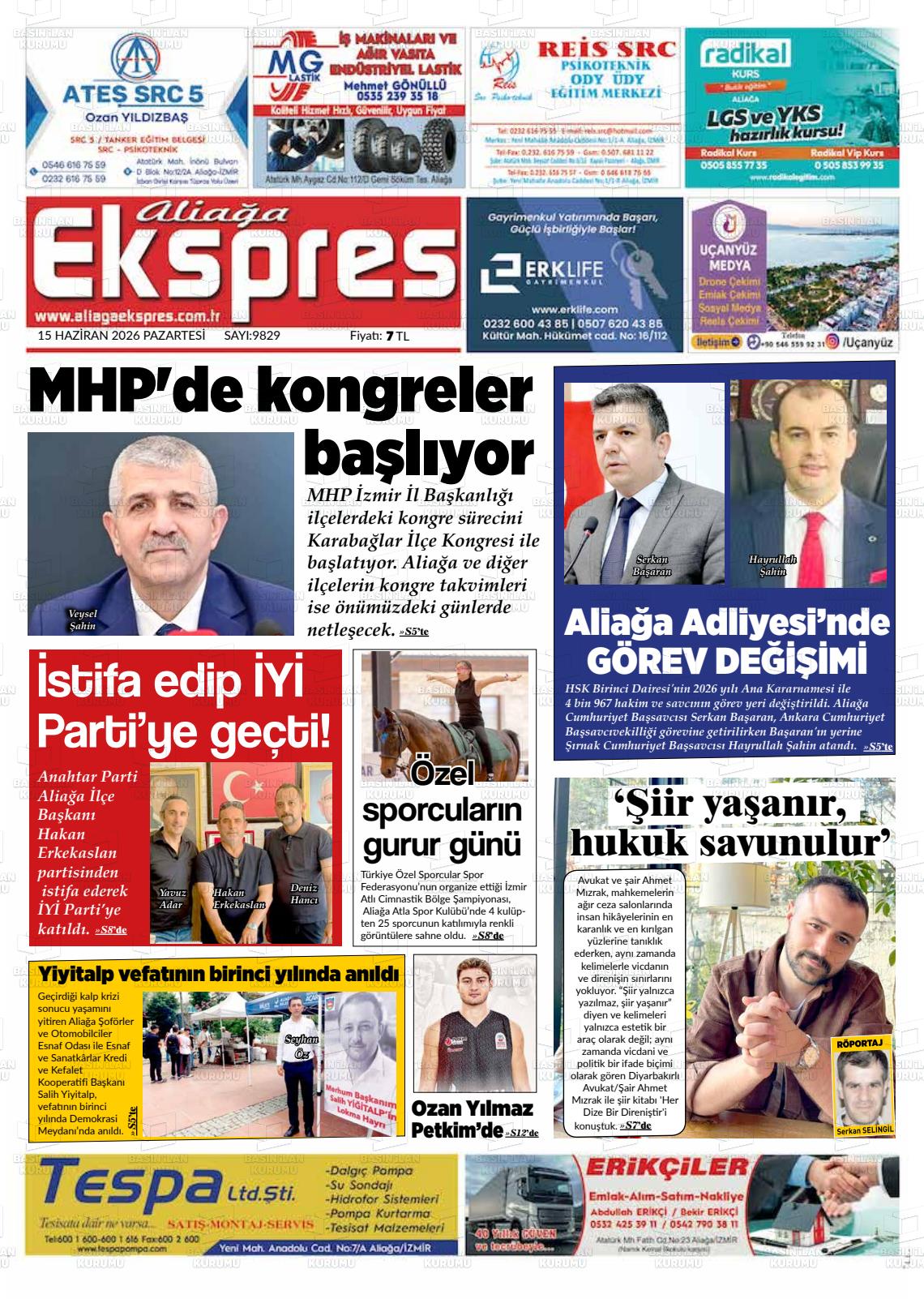 Izmir Aliagaekspres 15.06.2026