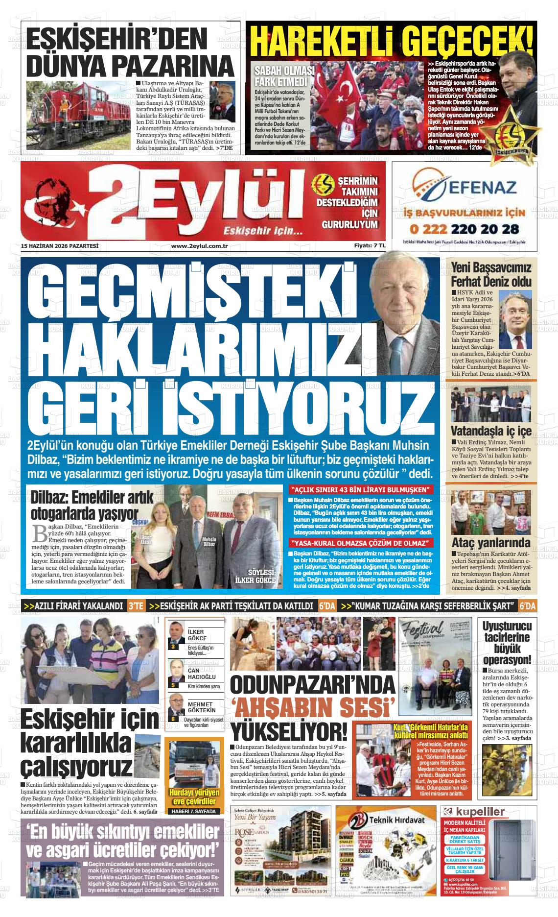 Eskisehir 2 Eylul 15.06.2026