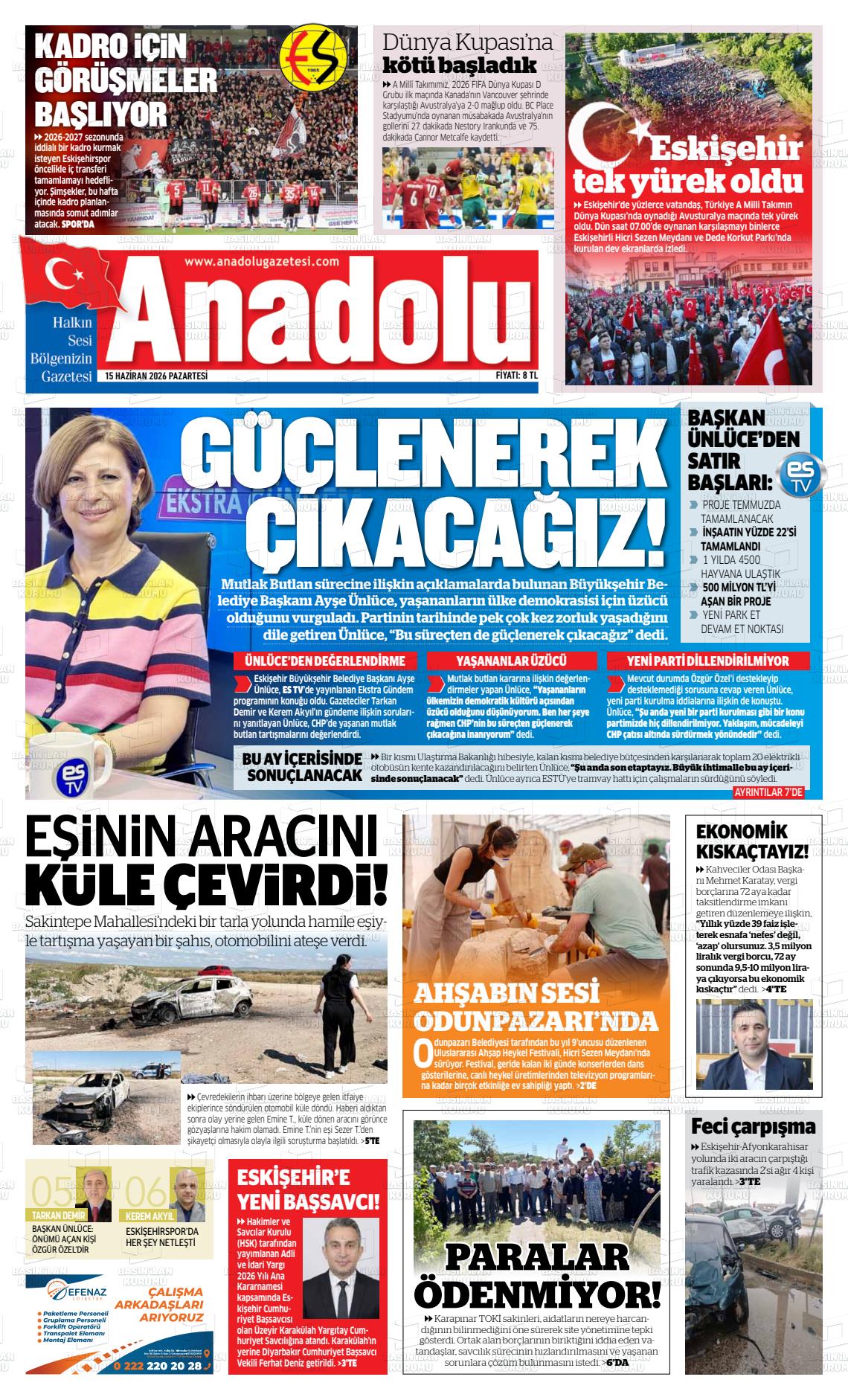 Eskisehir Anadolu 15.06.2026