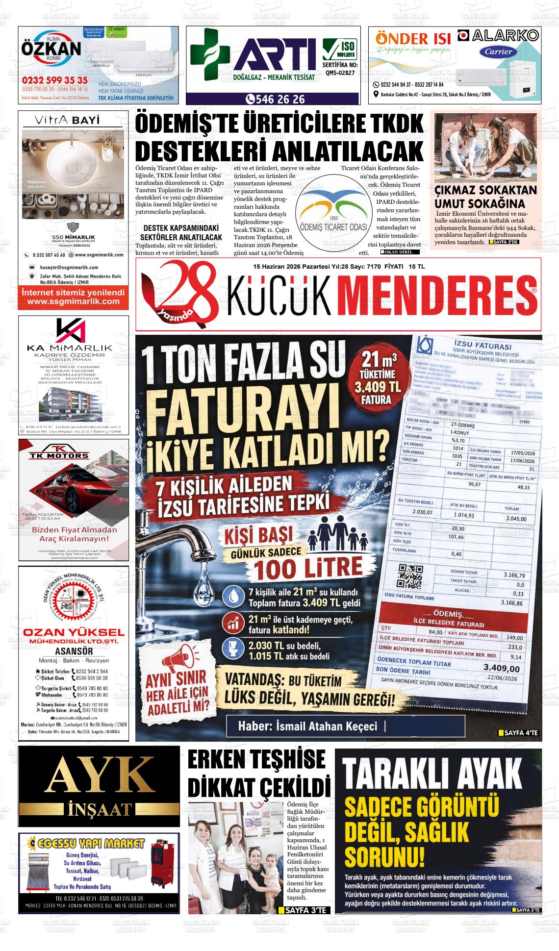 Izmir Kucukmenderes 15.06.2026