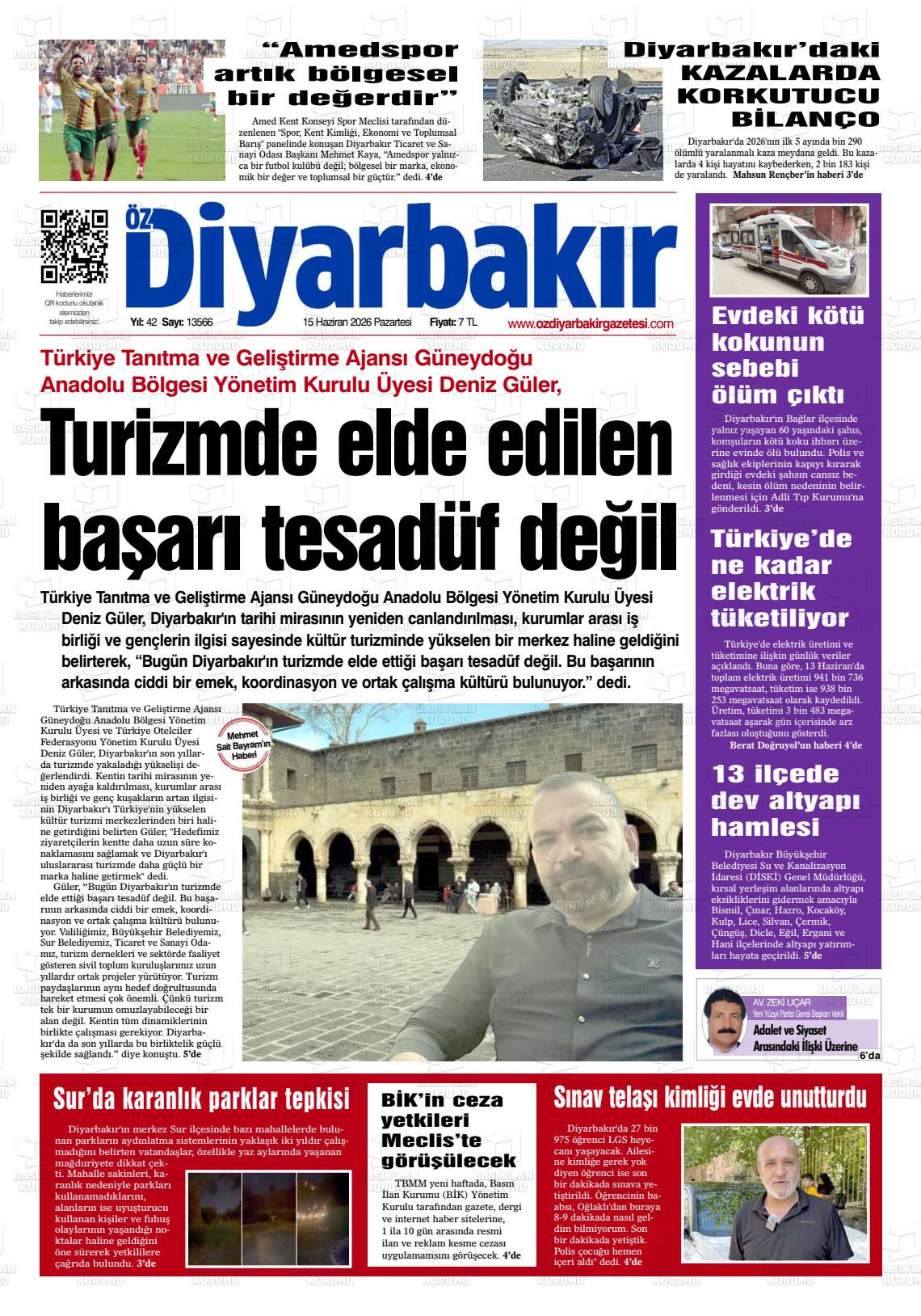Diyarbakir Oz 15.06.2026