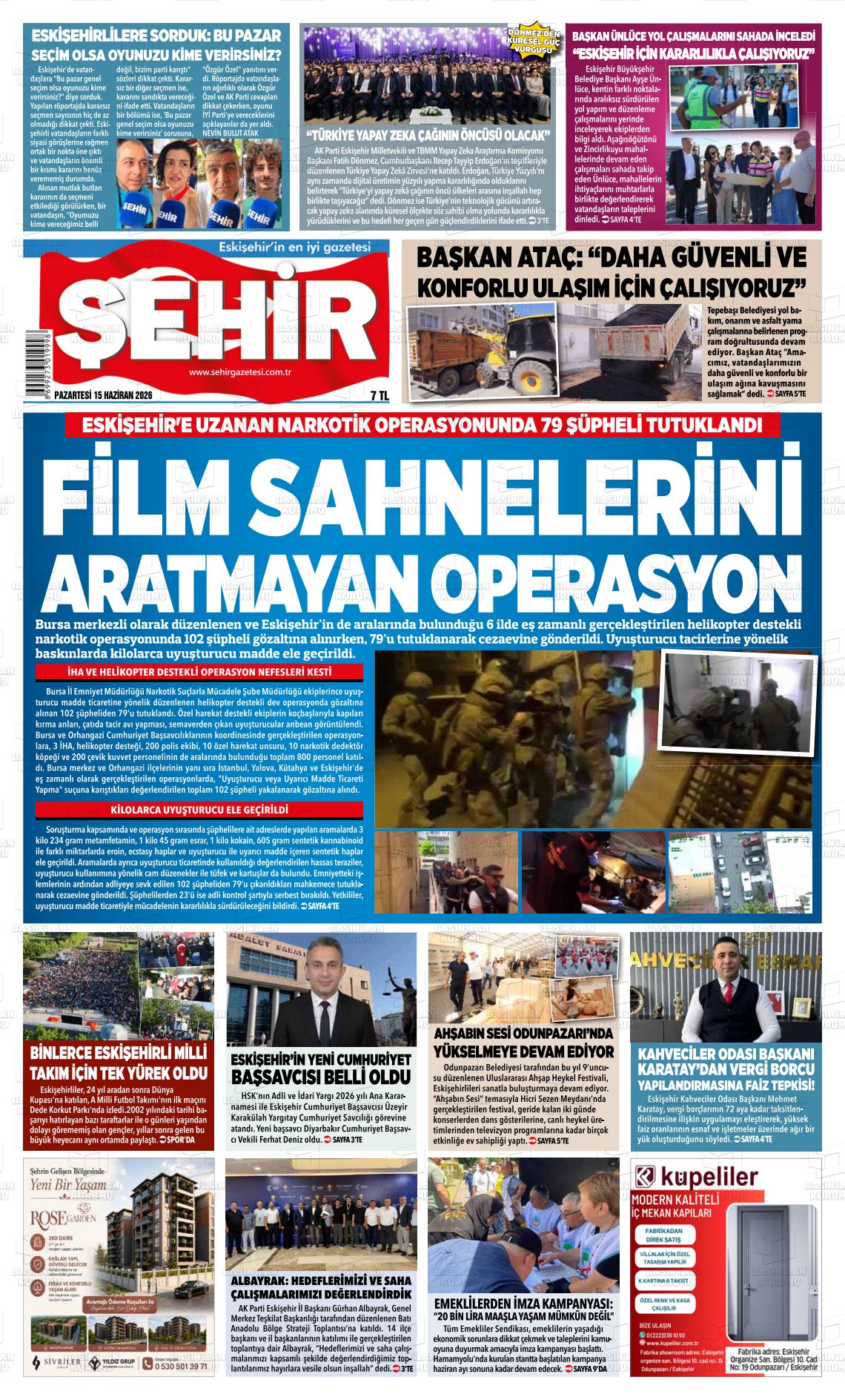 Eskisehir Sehir 15.06.2026