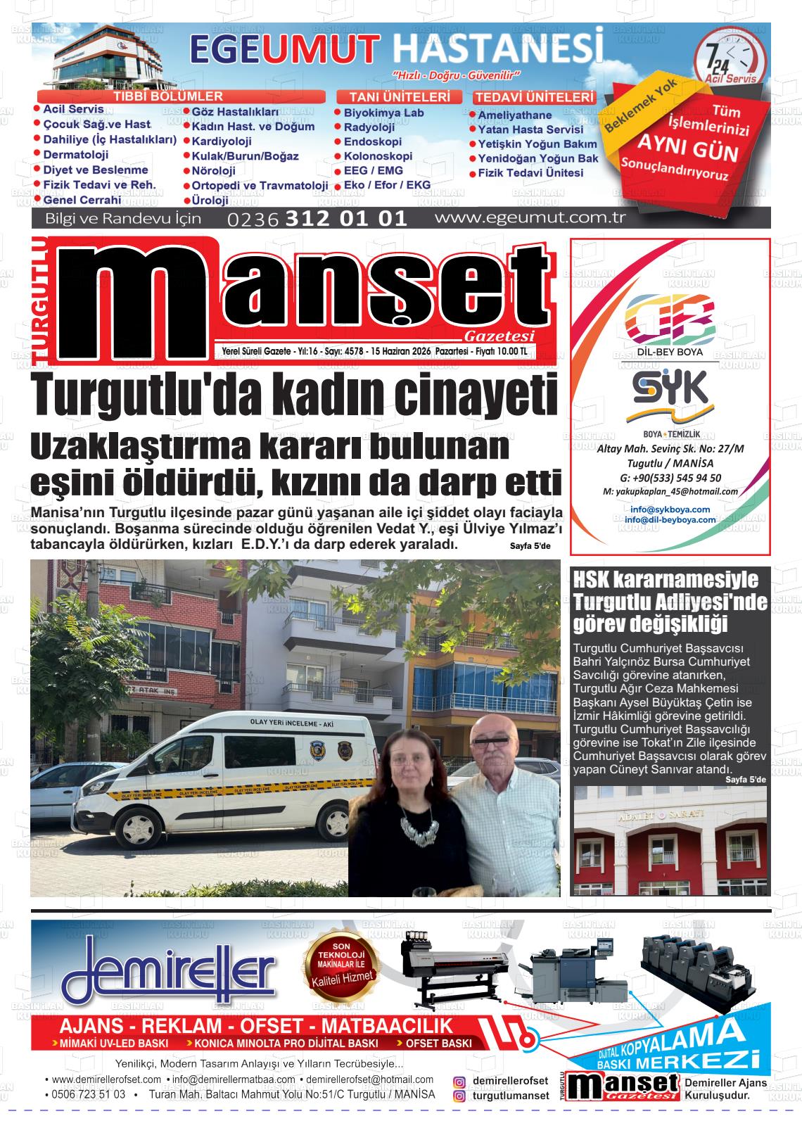 Manisa Turgutlumanset 15.06.2026