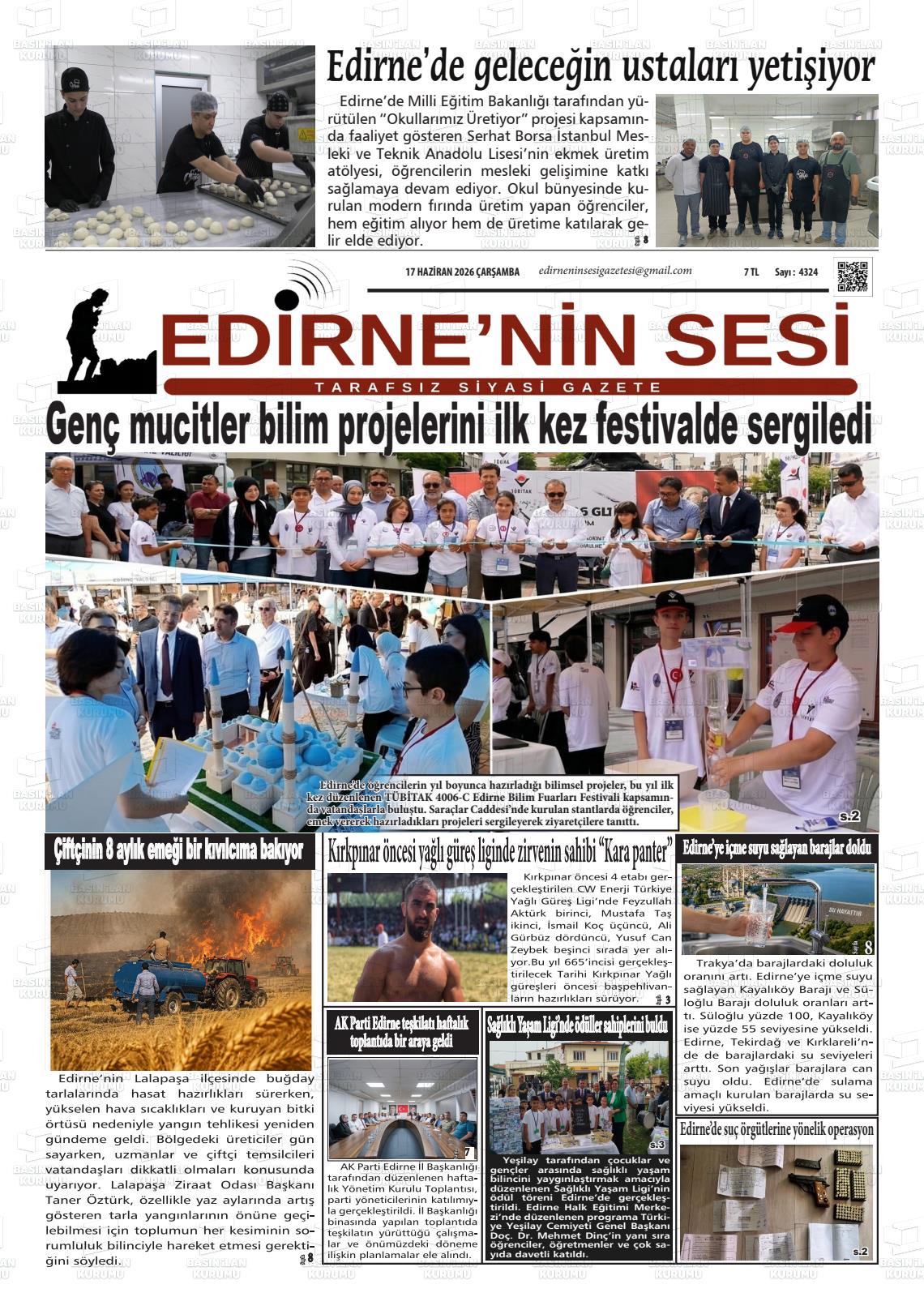 Edirne Star 17.06.2026