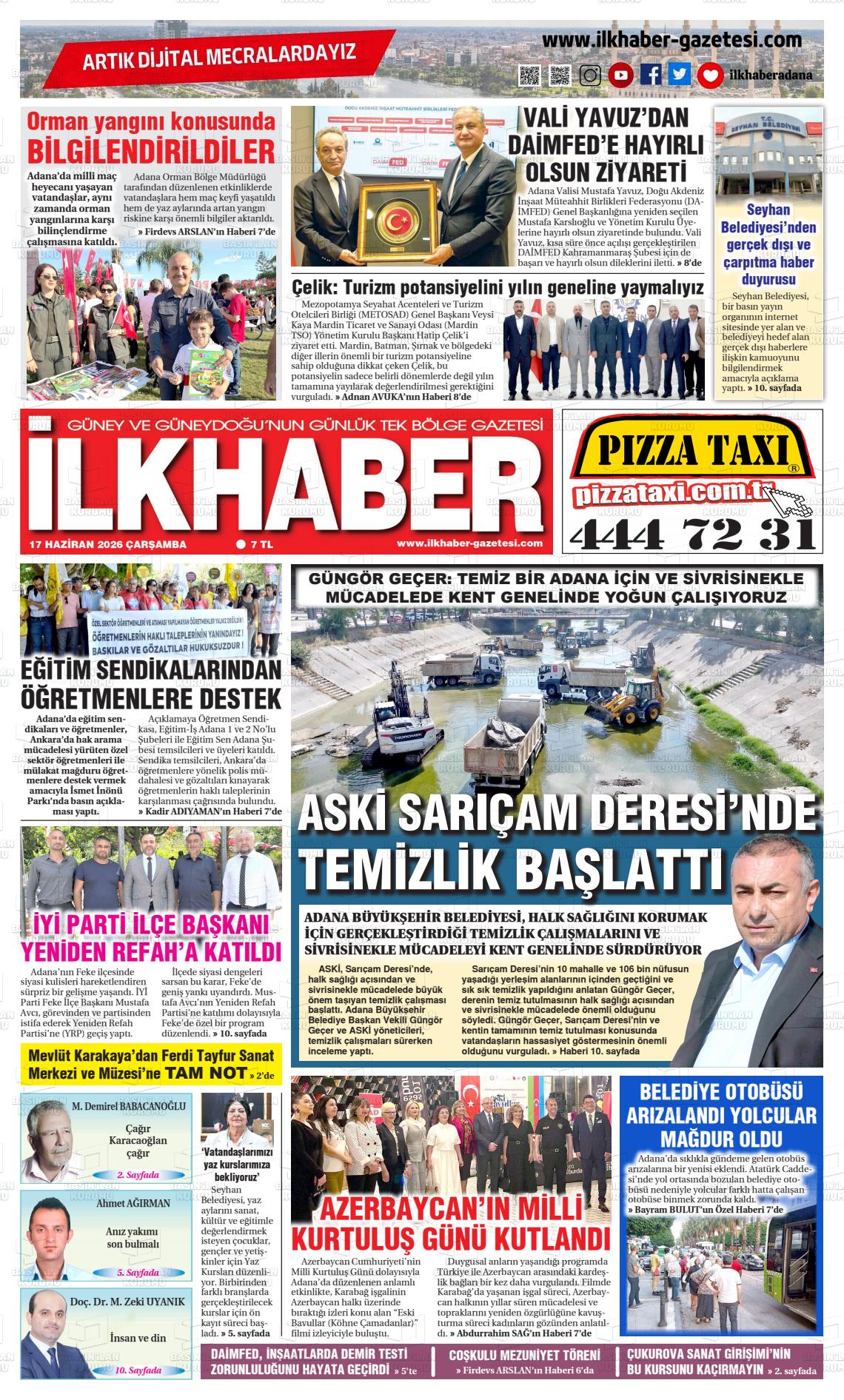 Adana Ilkhaber 17.06.2026
