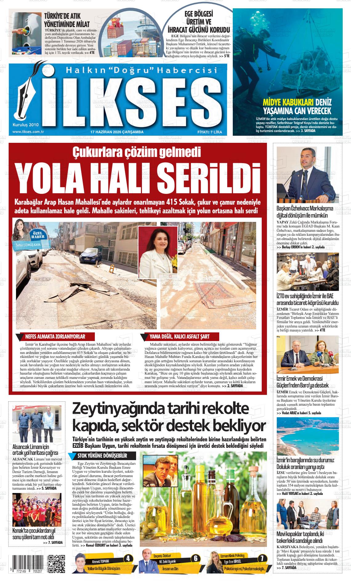 Izmir Ilkses 17.06.2026