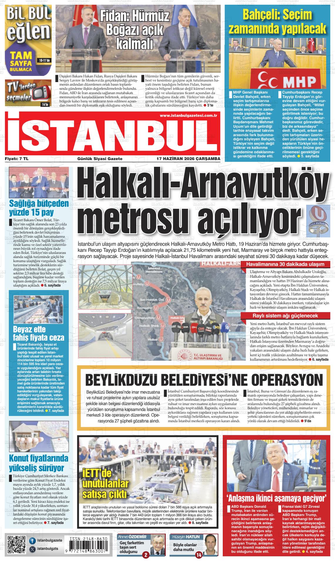 Istanbul 17.06.2026