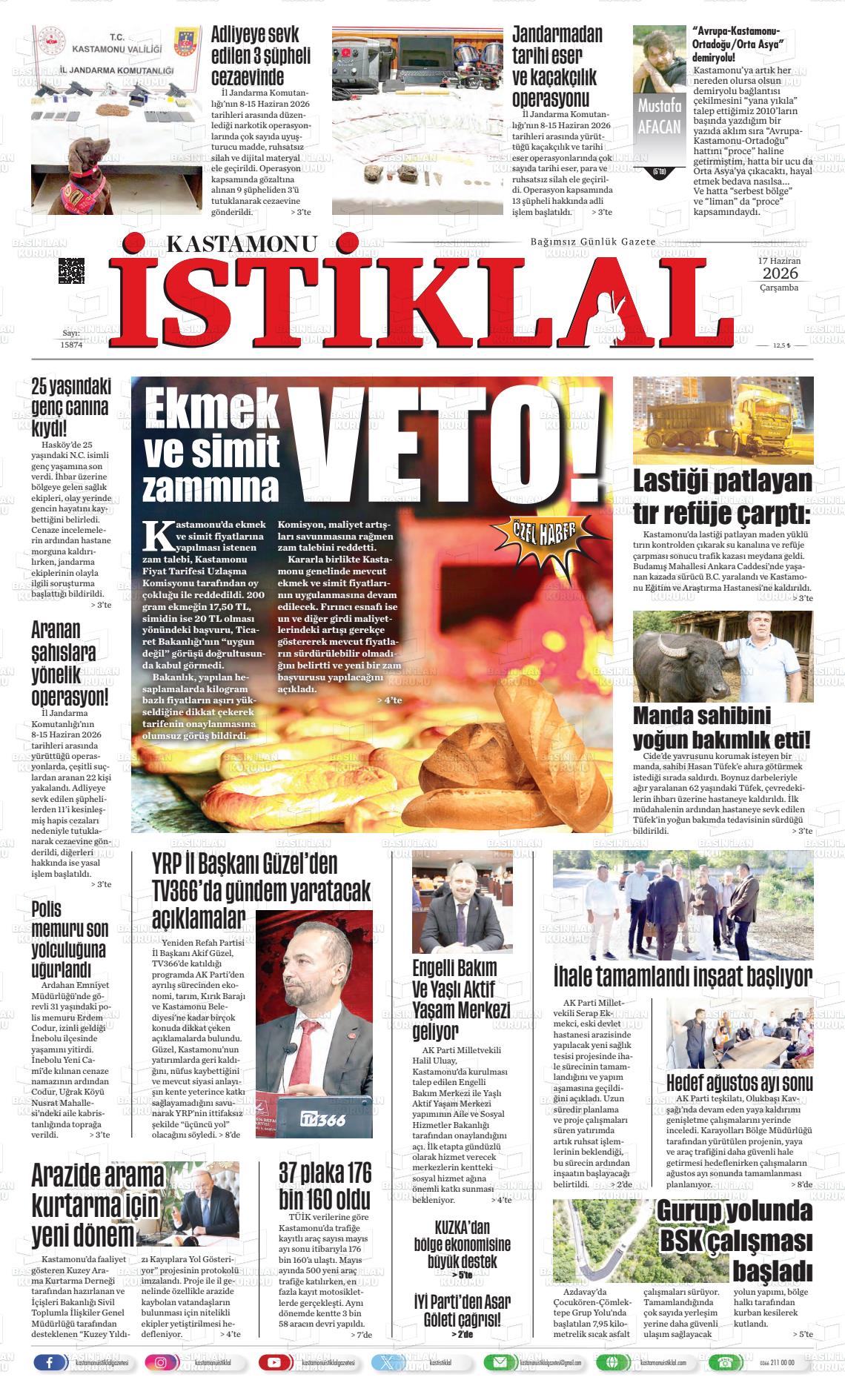 Kastamonu 17.06.2026