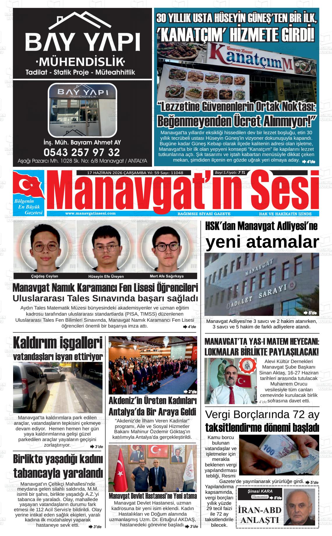 Antalya Manavgatinsesi 17.06.2026
