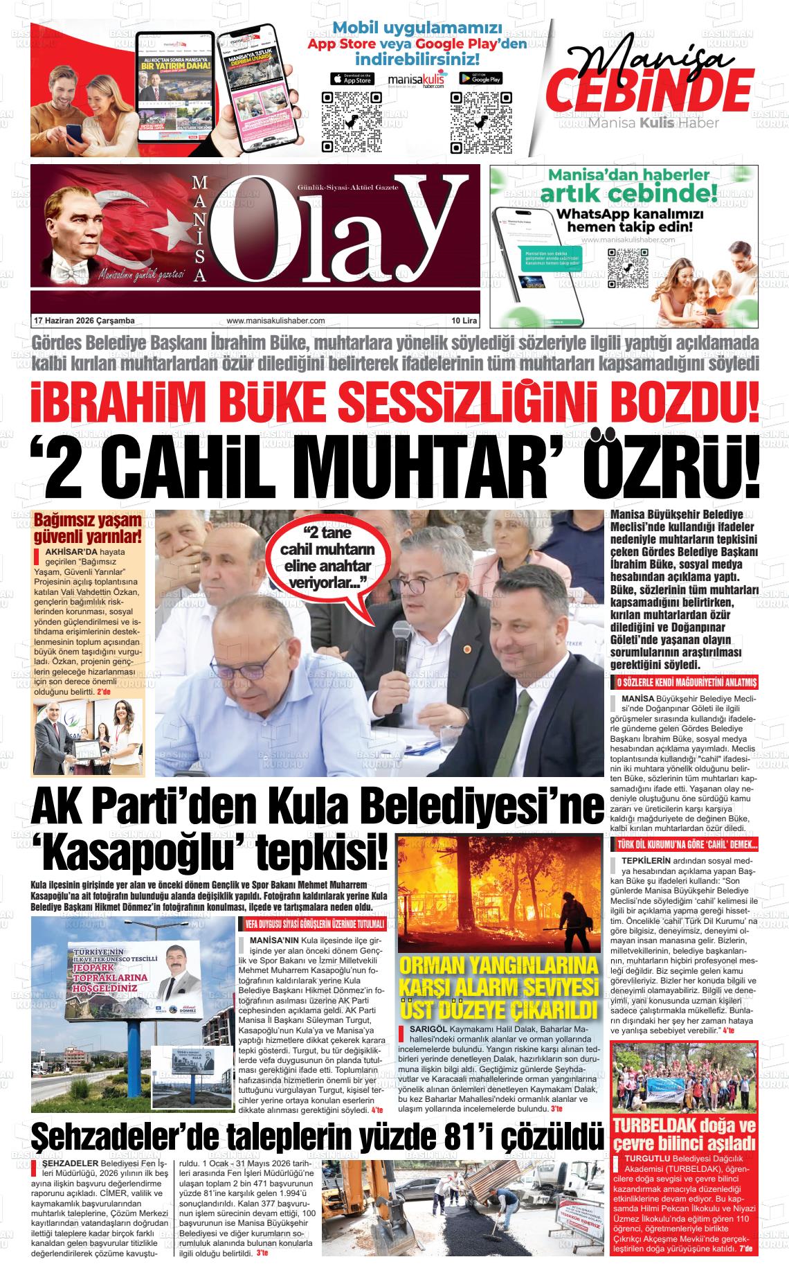Manisa Olay 17.06.2026
