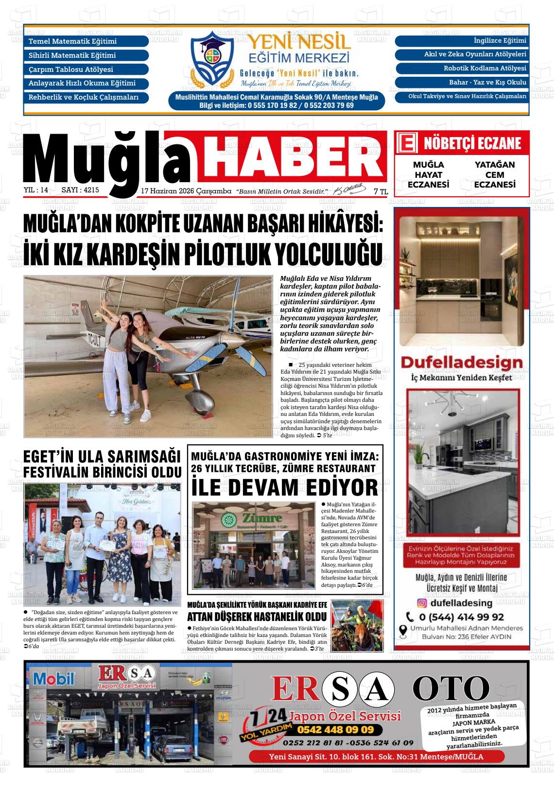Mugla Haber 17.06.2026