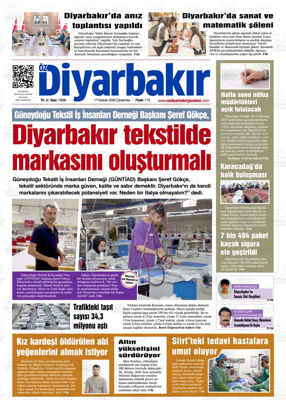 Diyarbakir Oz 17.06.2026