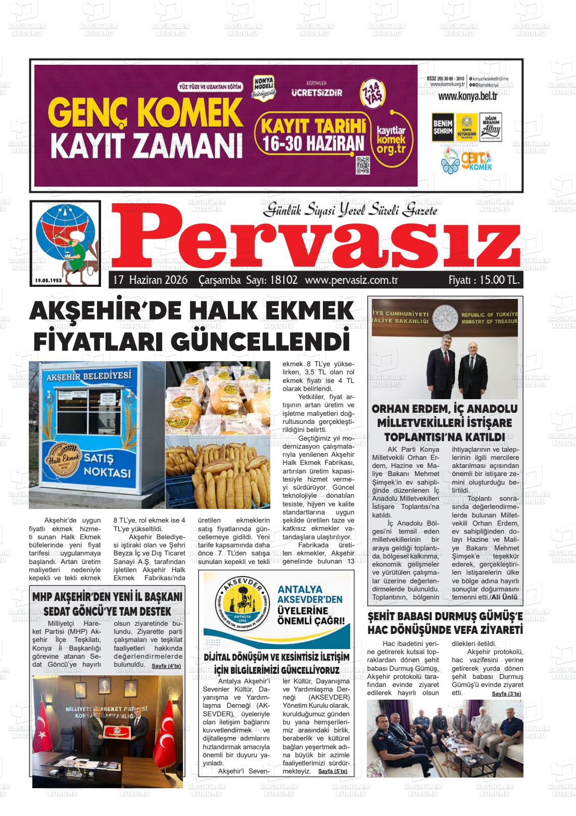 Konya Pervasiz 17.06.2026