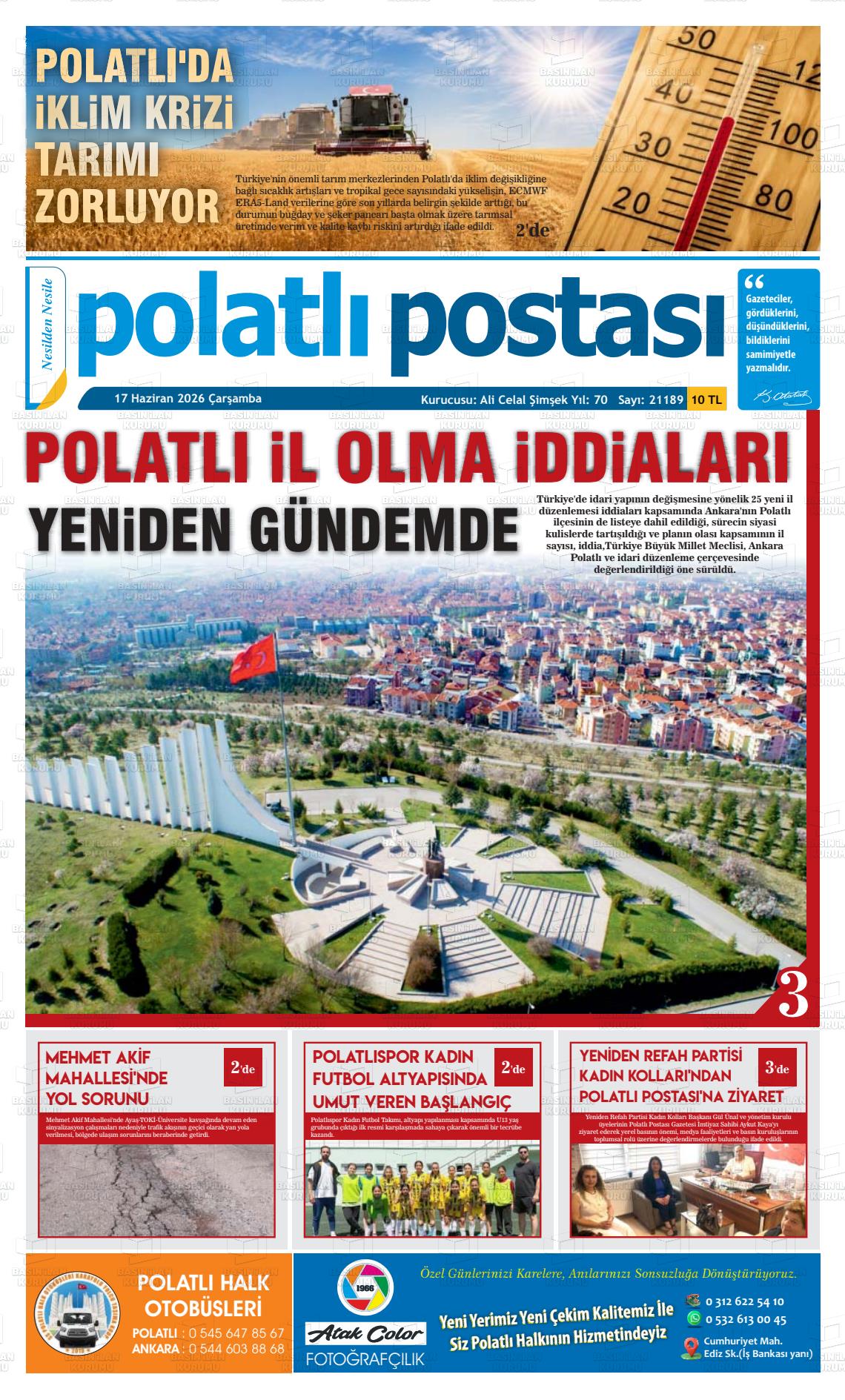 Ankara Polatlipostasi 17.06.2026