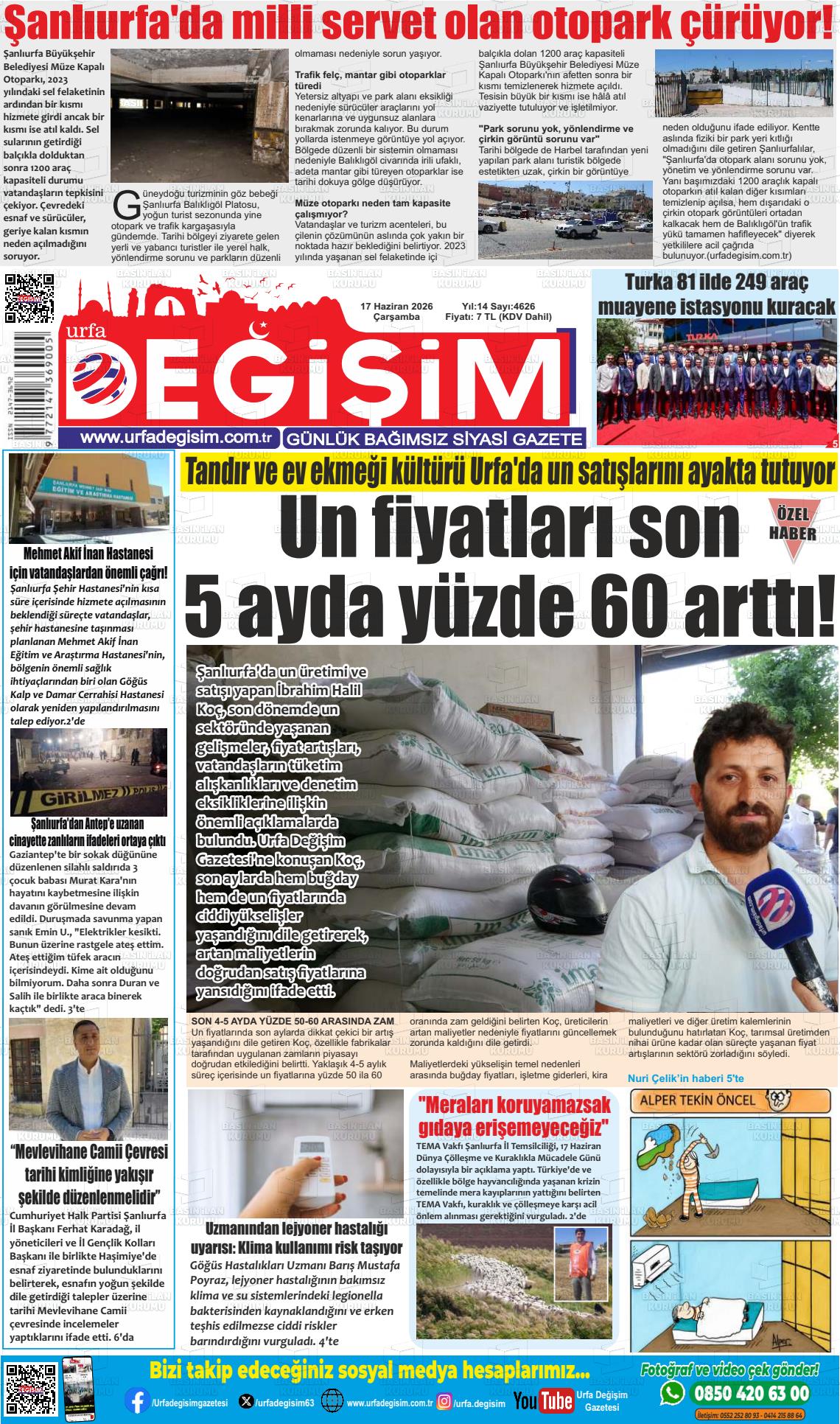 Sanliurfa Urfastar 17.06.2026