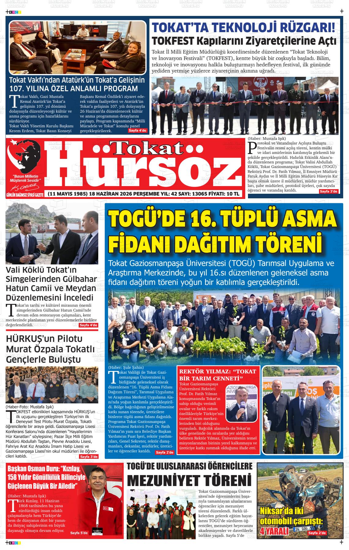 Tokat Hursoz 18.06.2026