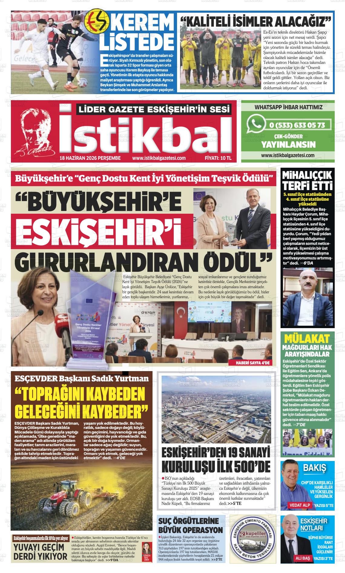 Eskisehir Istikbal 18.06.2026