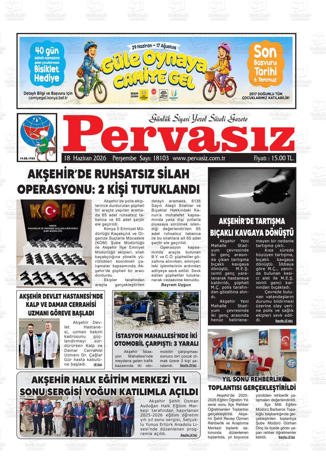 Konya Pervasiz 18.06.2026