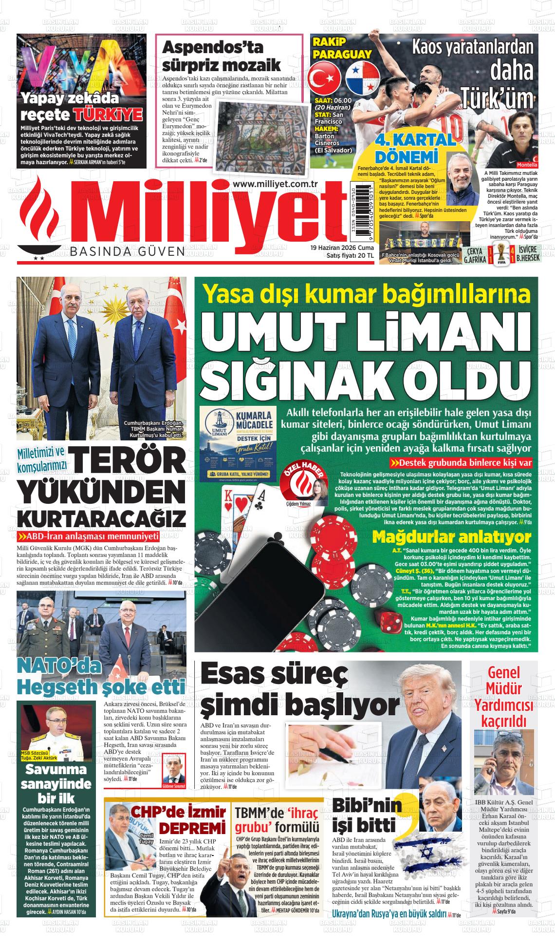 Milliyet Gazetesi 19.06.2026