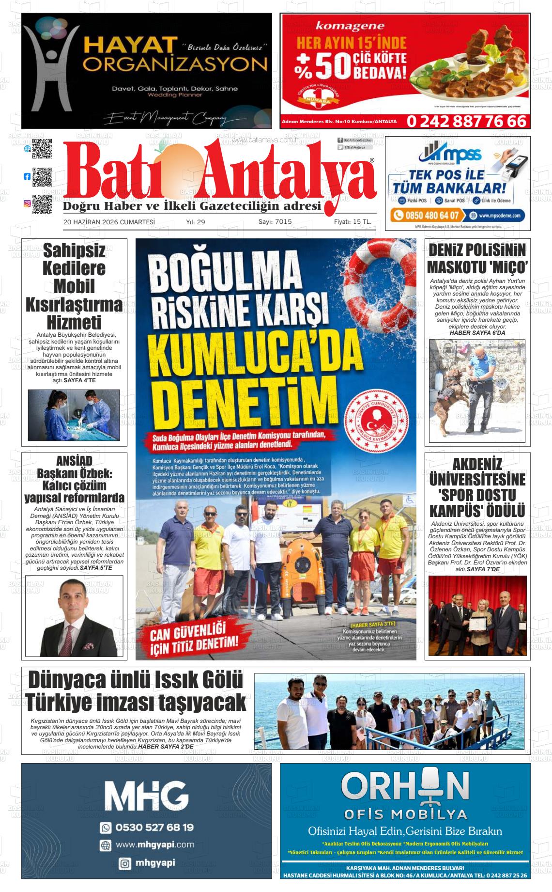 Antalya Bati 20.06.2026