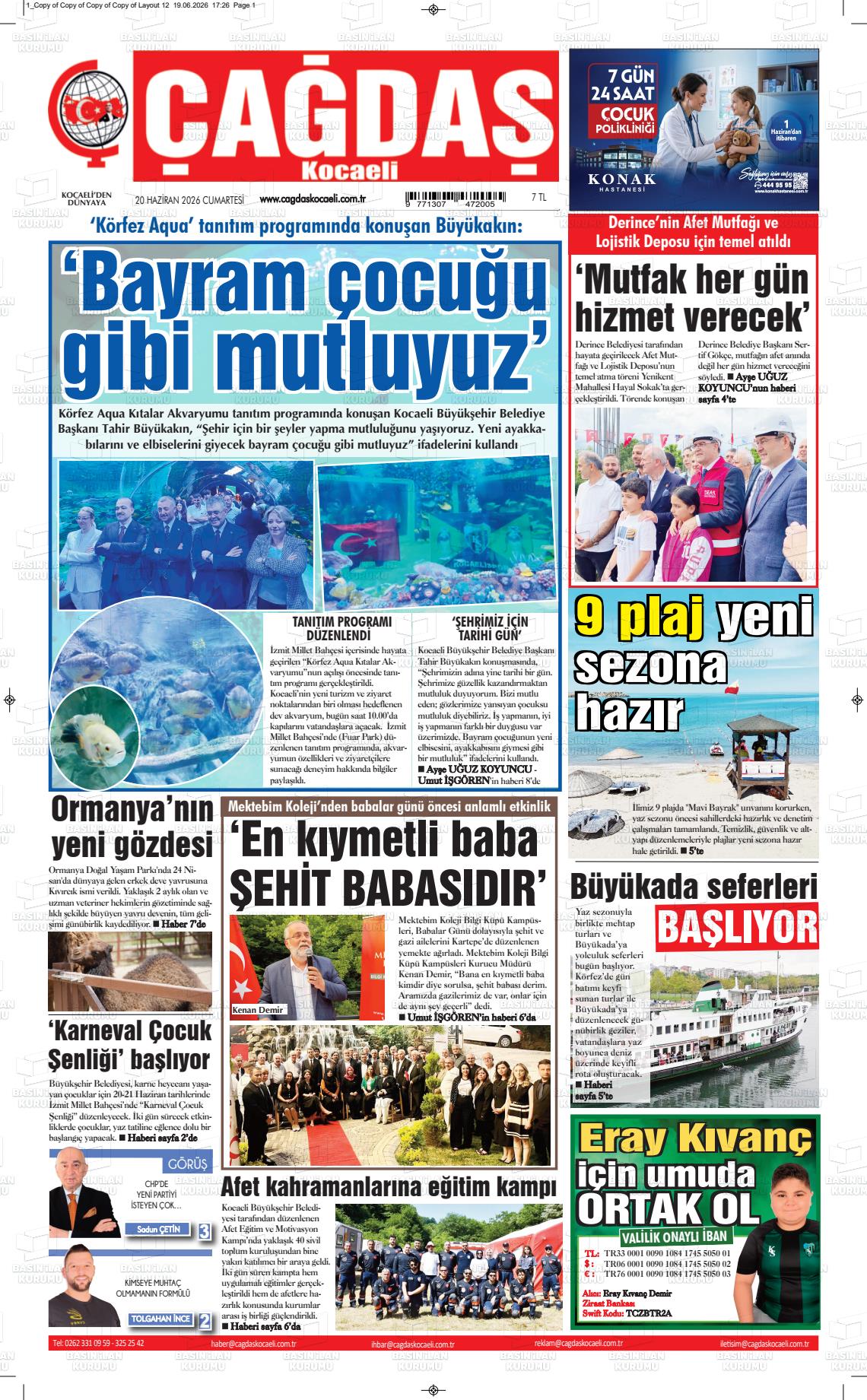 Kocaeli Cagdas 20.06.2026