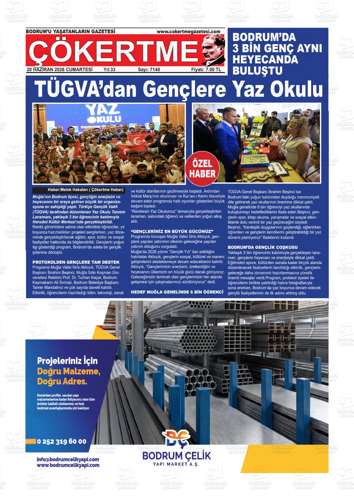Mugla Cokertme 20.06.2026